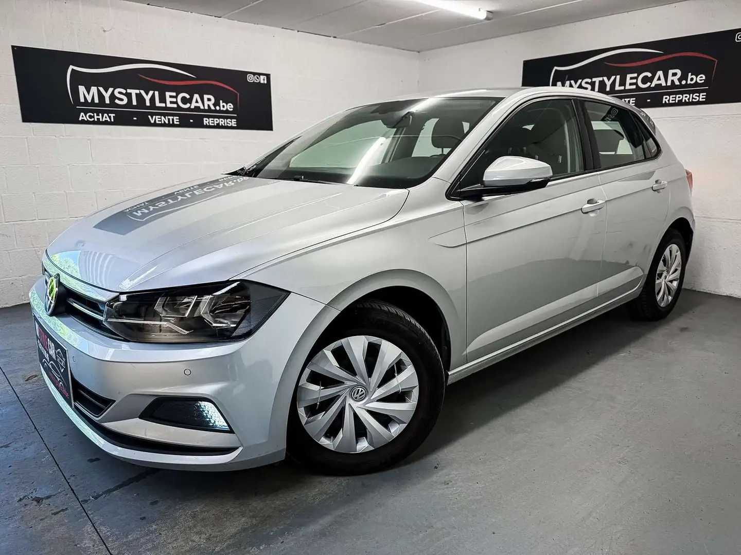 Volkswagen Polo 1.0 Tgi Essence+ CNG très propre Argent - 1