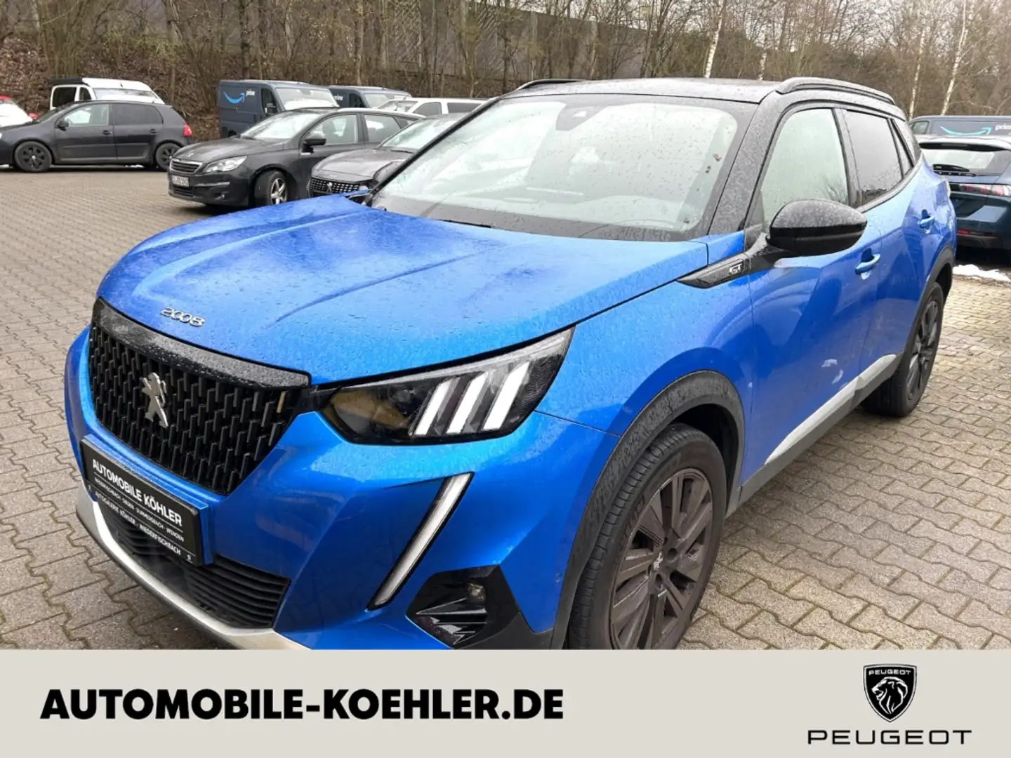 Peugeot 2008 GT Pack HDi 130 NAVI PDC SITZHEIZUNG 18''LM Blau - 1