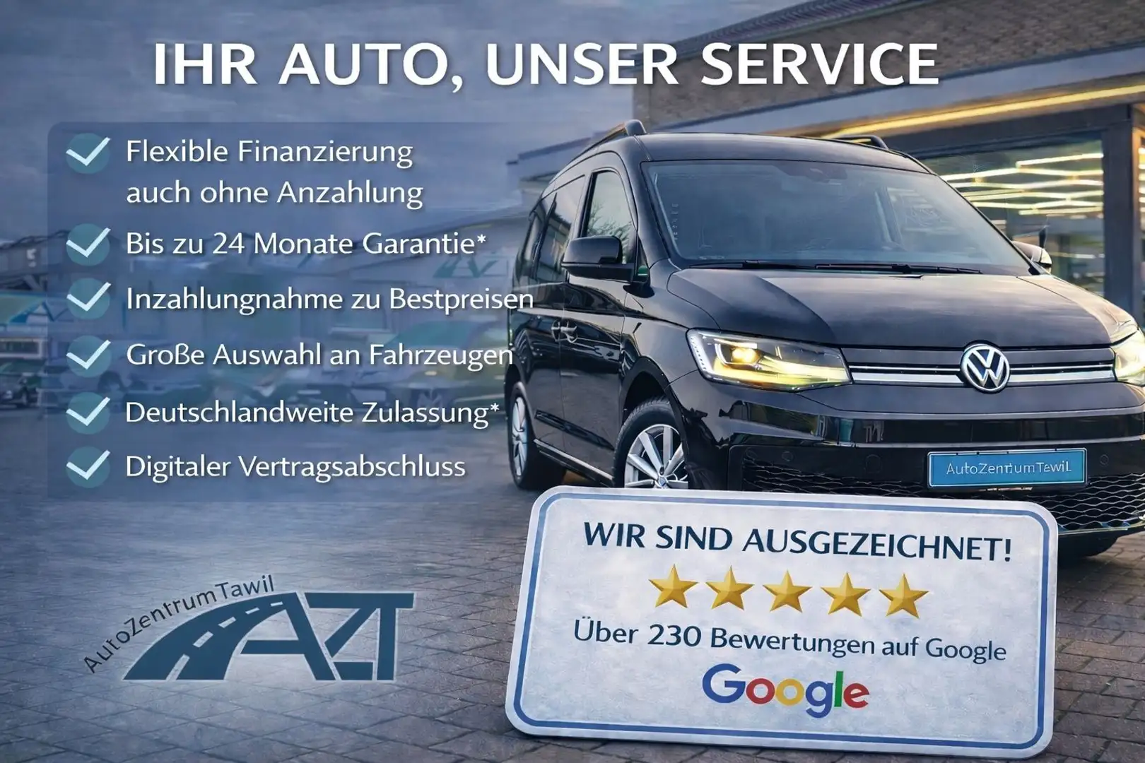 Ford Transit Kombi 2.0 *1.HAND*9 SITZER*TÜV NEU*AHK* Blau - 2