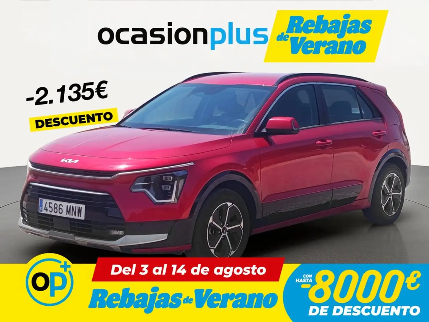 Kia Niro 1.6 HEV Drive 141 Rojo - 1