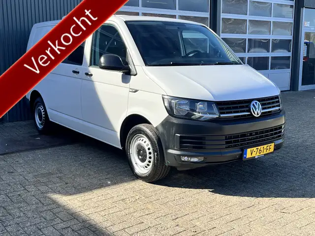 Volkswagen T6 Transporter 2.0 TDI L1H1 DSG 2x Schuifdeur Hondenvervoer Airco