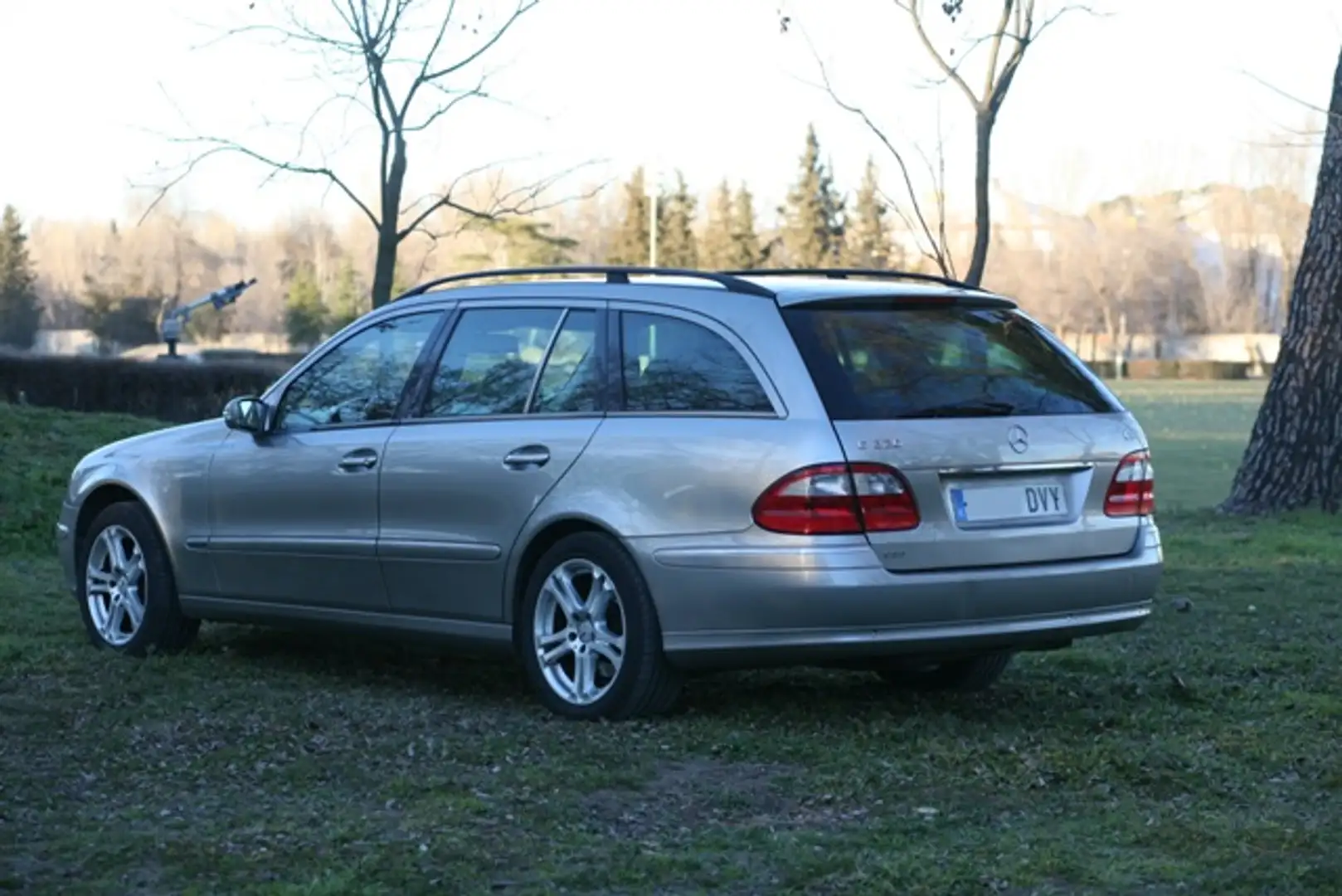 Mercedes-Benz E 320 Familiar CDI Aut. Plateado - 2