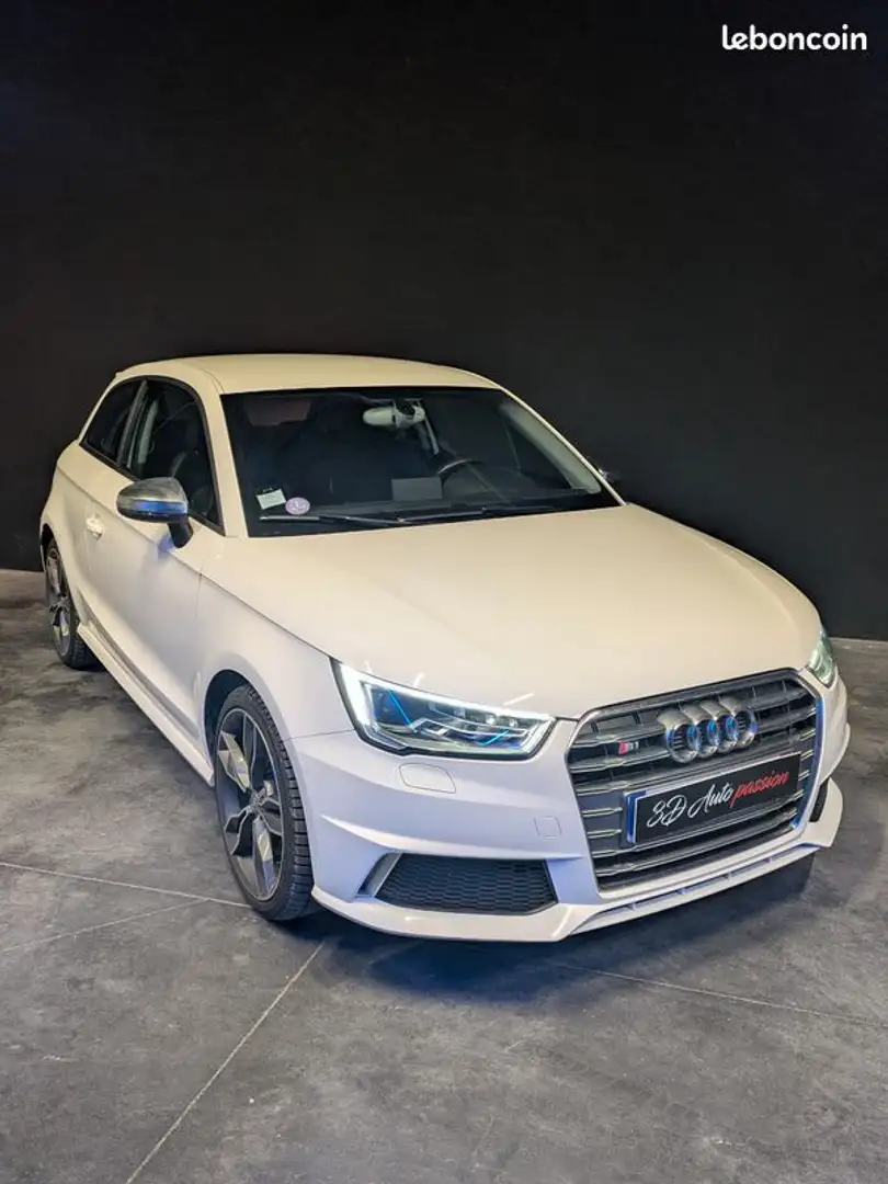 Audi S1 QUATTRO 231CH ENTRETIEN SUPERBE ETAT Blanco - 1