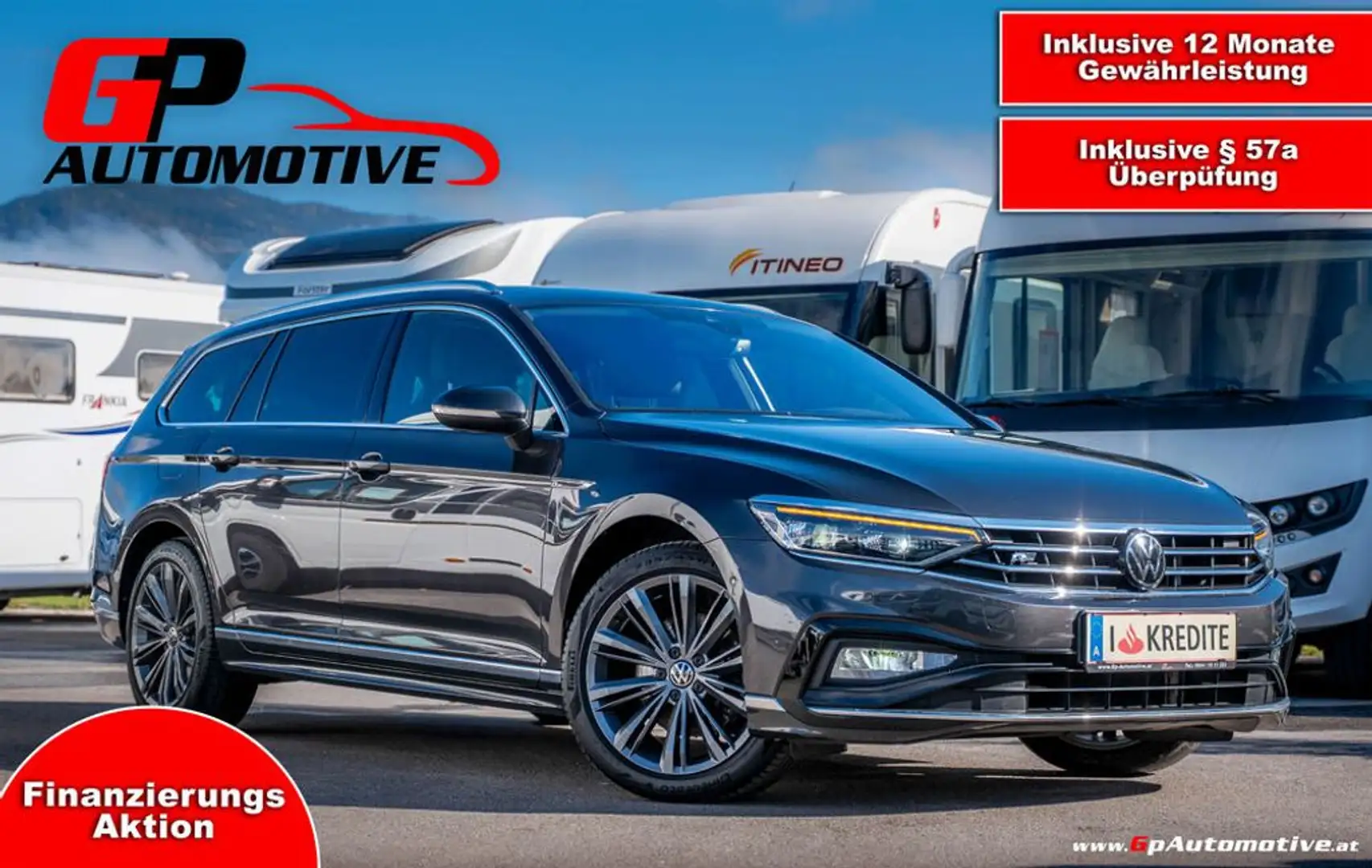 Volkswagen Passat R-LINE 2.0 TDI Elegance Grau - 1