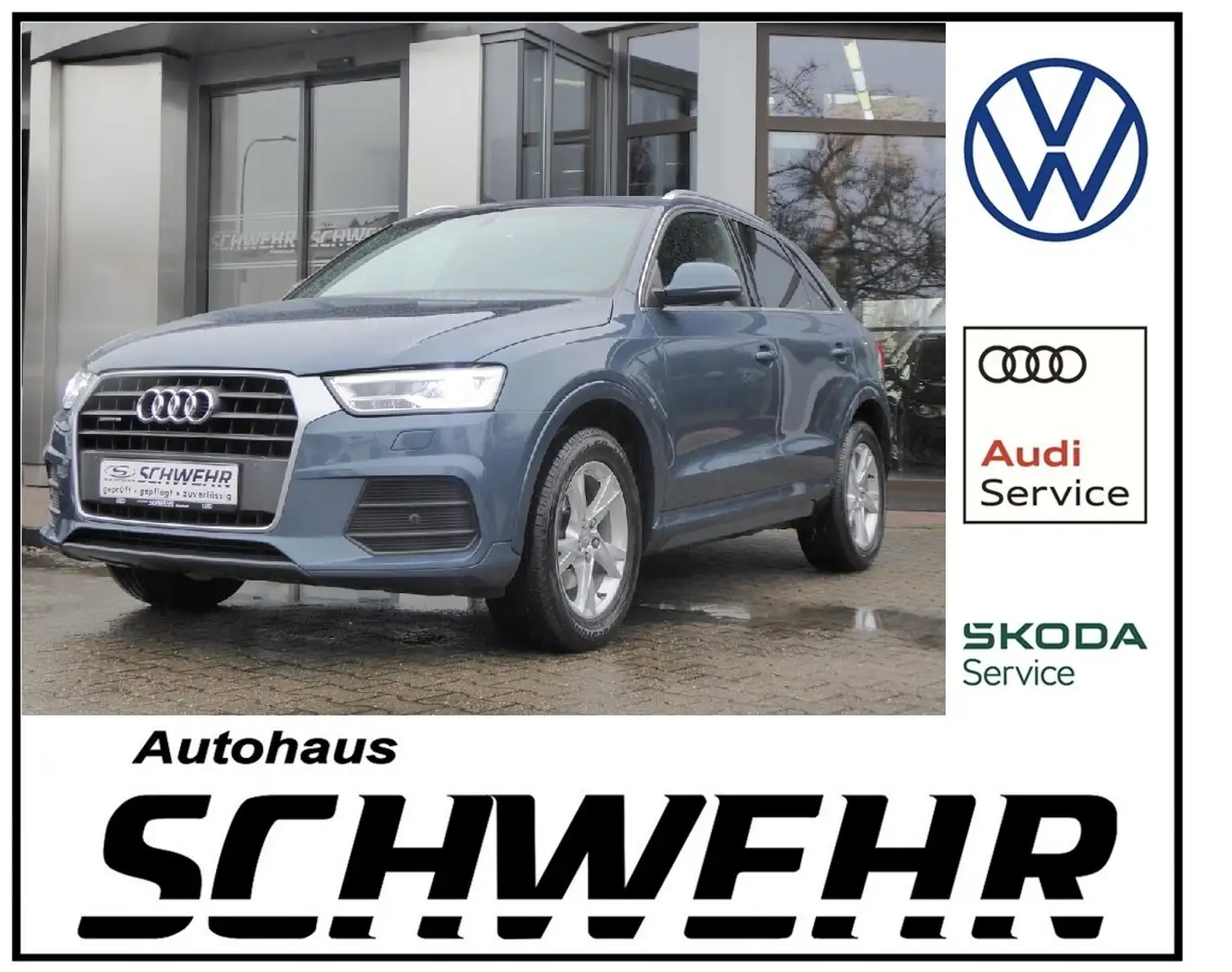 Audi Q3 Sport Blau - 1