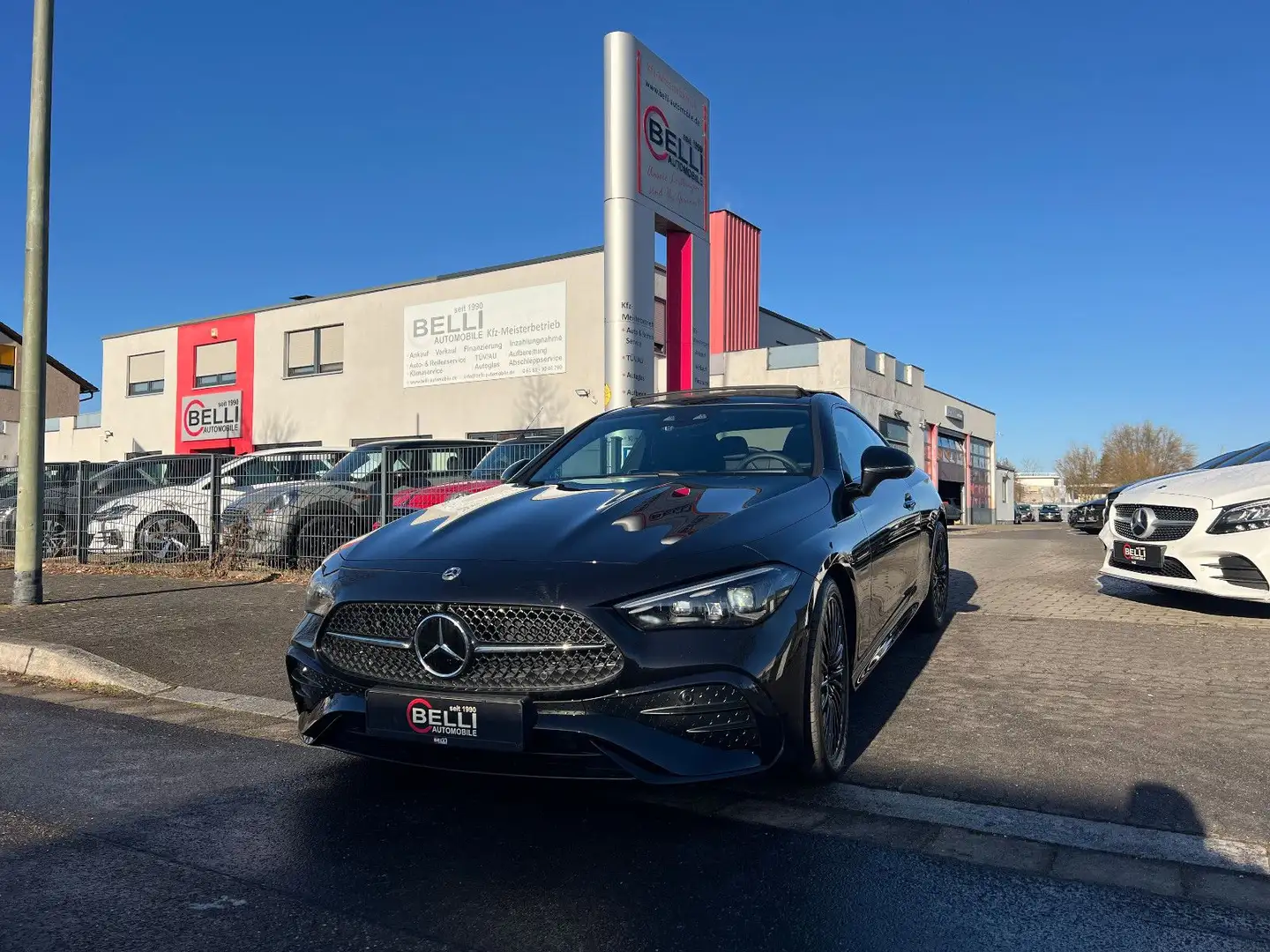 Mercedes-Benz CLE 450 4Matic AMG+ Paket PANO HUD FINANZIERUNG Schwarz - 1