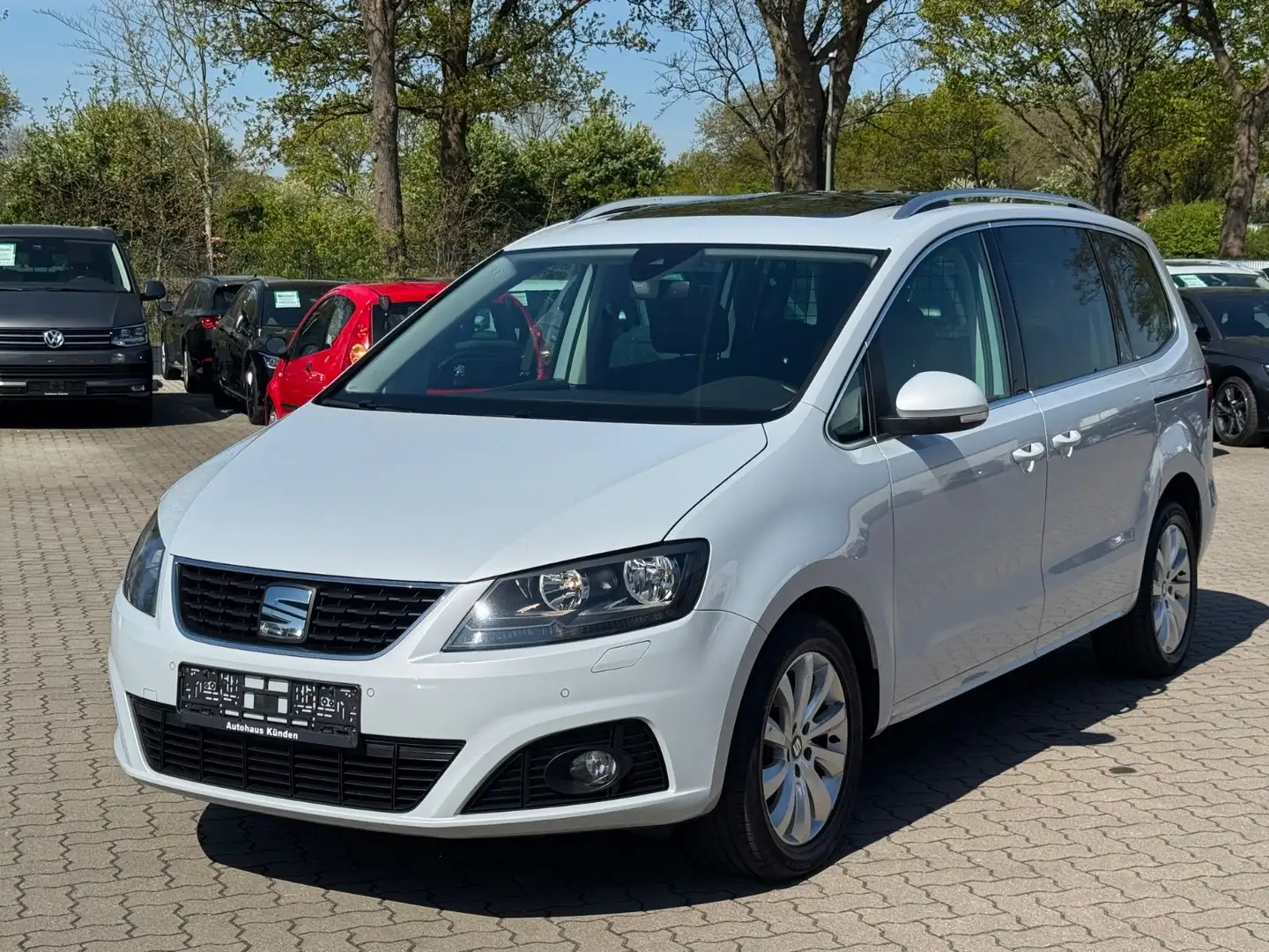 SEAT Alhambra 2.0 TDI Style °Pano°StdHz°R-Kamera° Blanco - 1