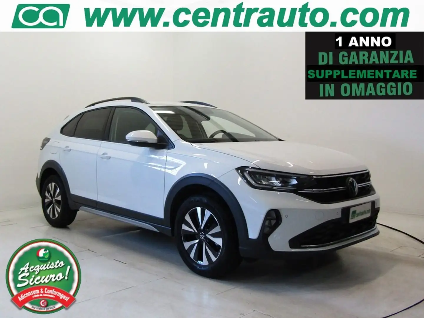 Volkswagen Taigo 1.0 TSI Life 5P Manuale 110CV Bianco - 1