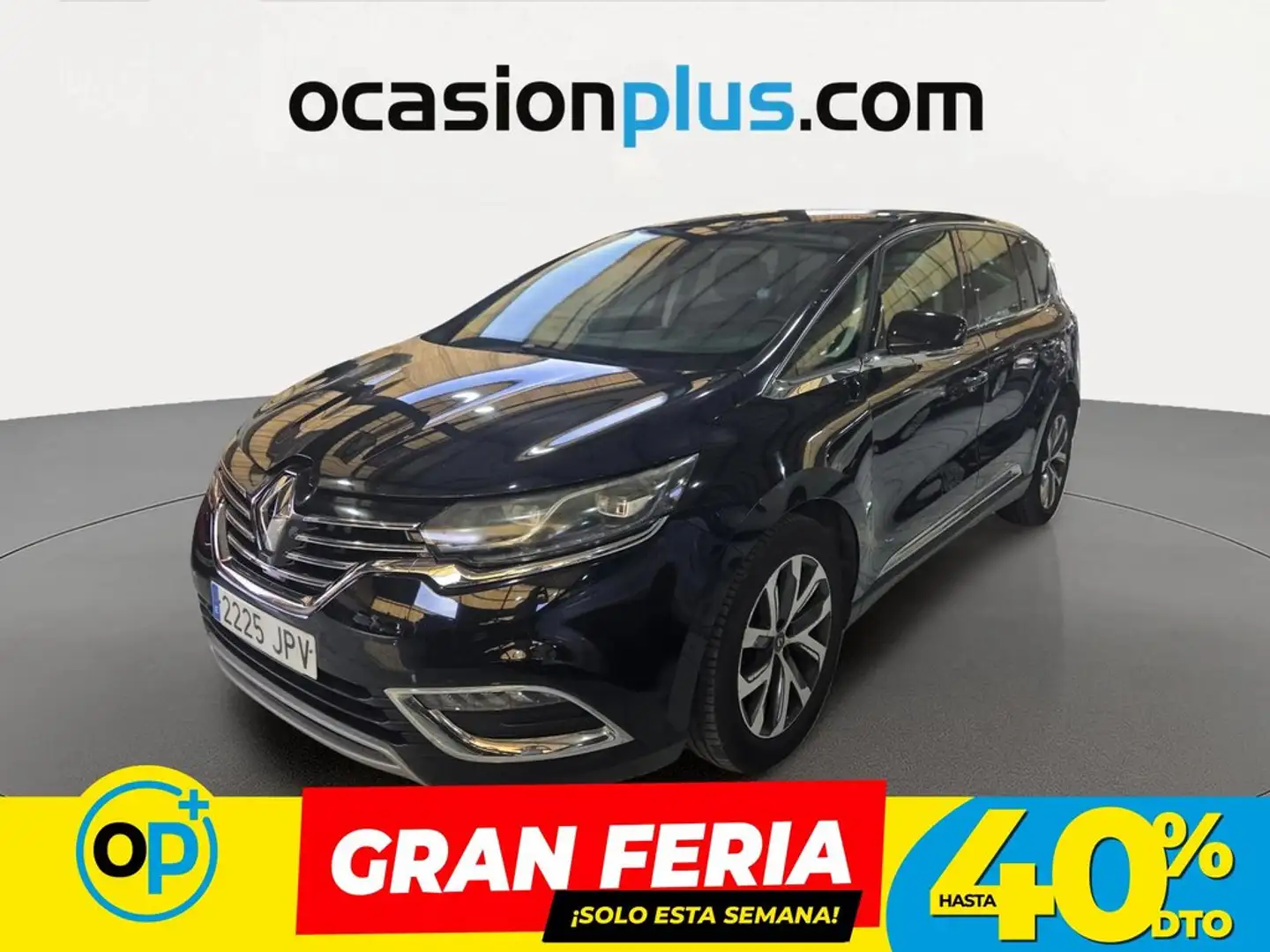 Renault Espace 1.6dCi TT Energy Zen EDC 118kW Negro - 1