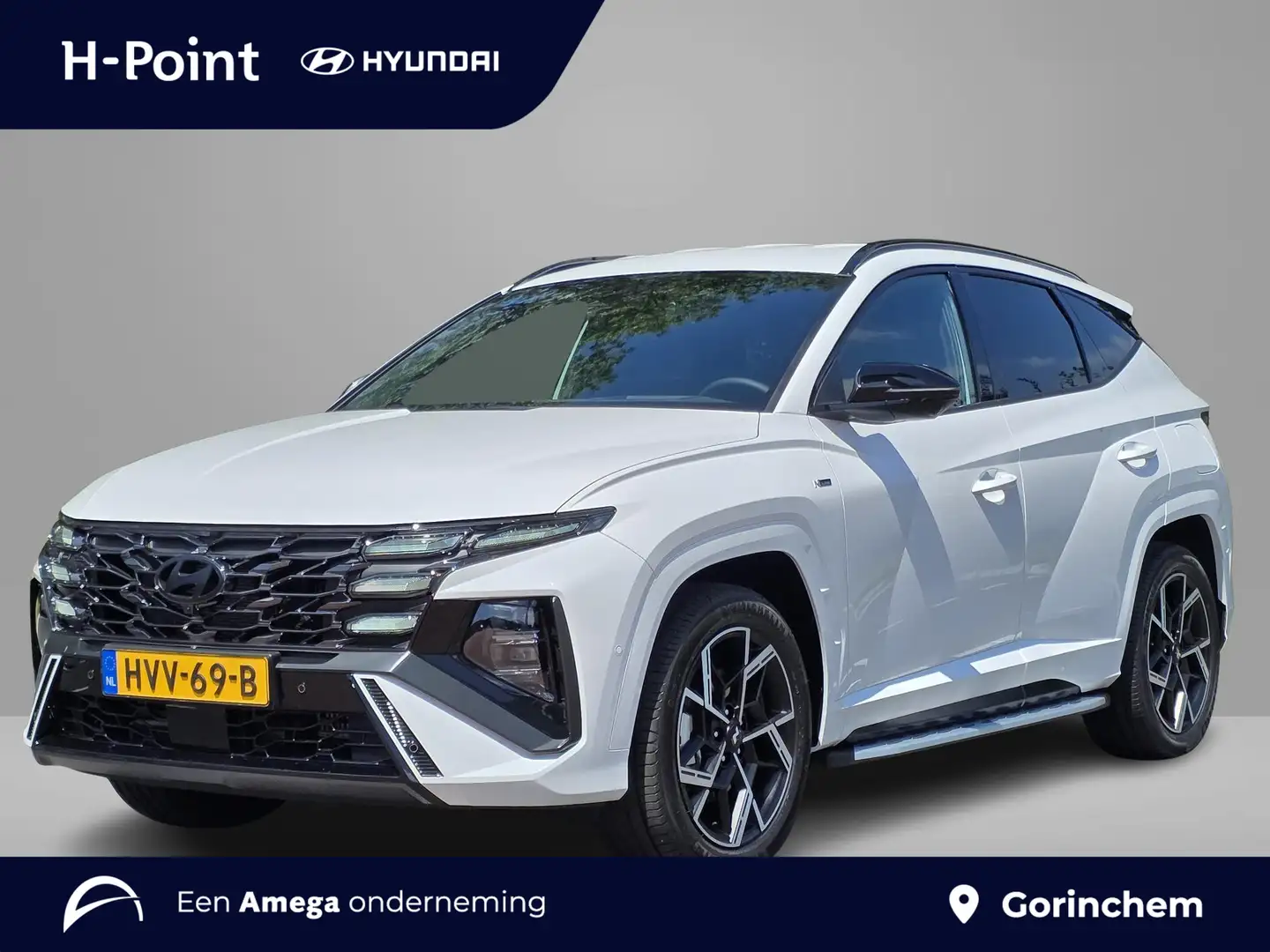 Hyundai TUCSON 1.6 T-GDI PHEV N Line |€11923 DEMOVOORDEEL|360 CAM Wit - 1
