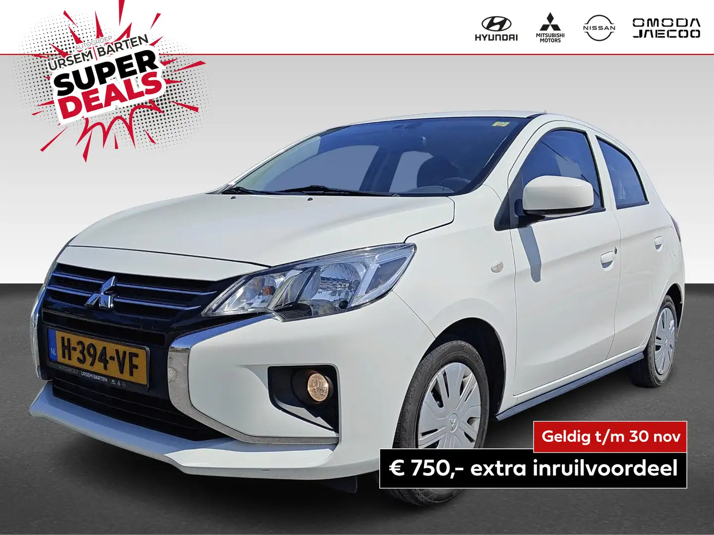 Mitsubishi Space Star 1.0 Cool+ | Airco Wit - 1