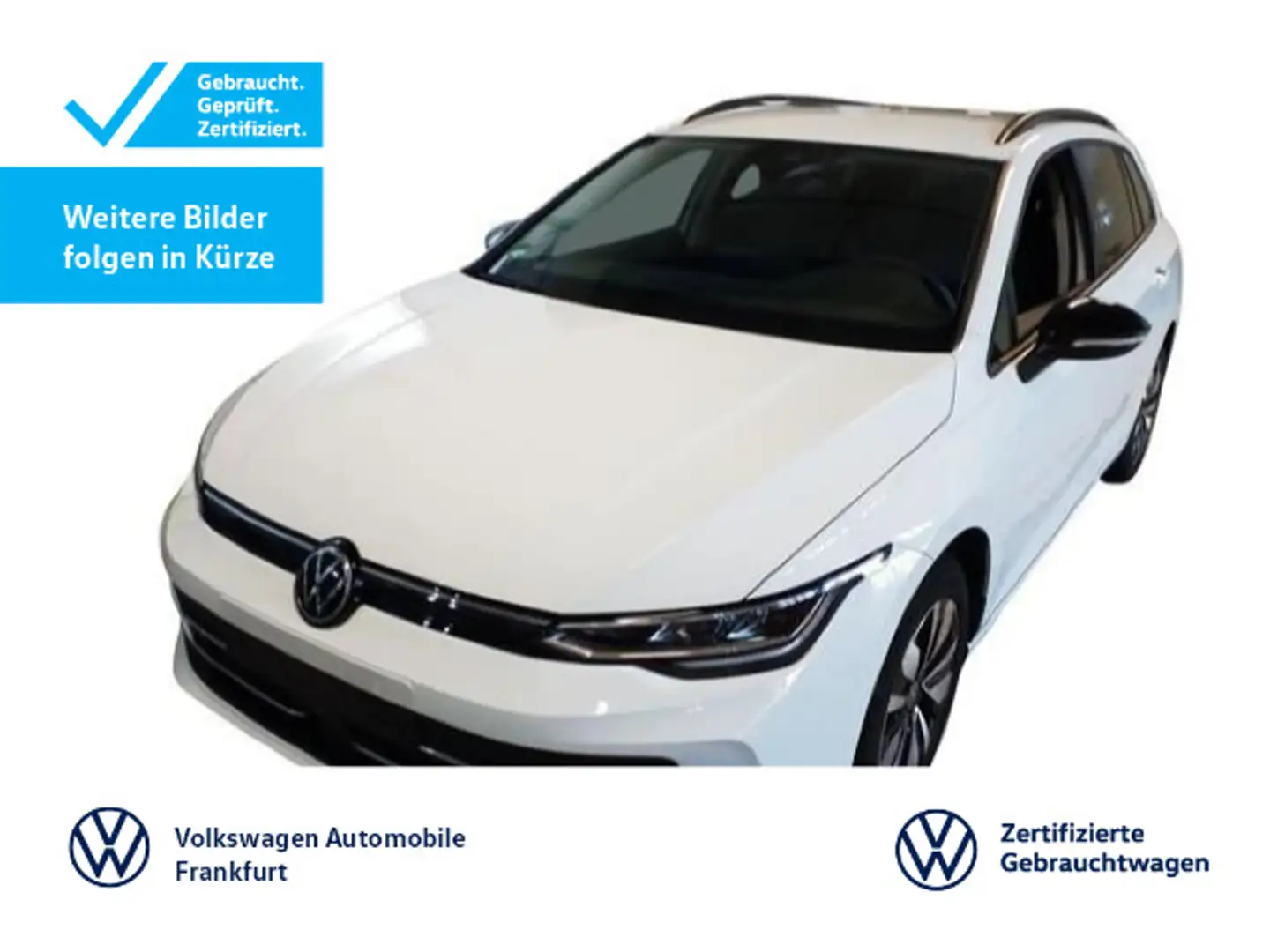 Volkswagen Golf Variant Golf VIII Variant 1.5 TSI Goal Navi Sprachassist Blanc - 1