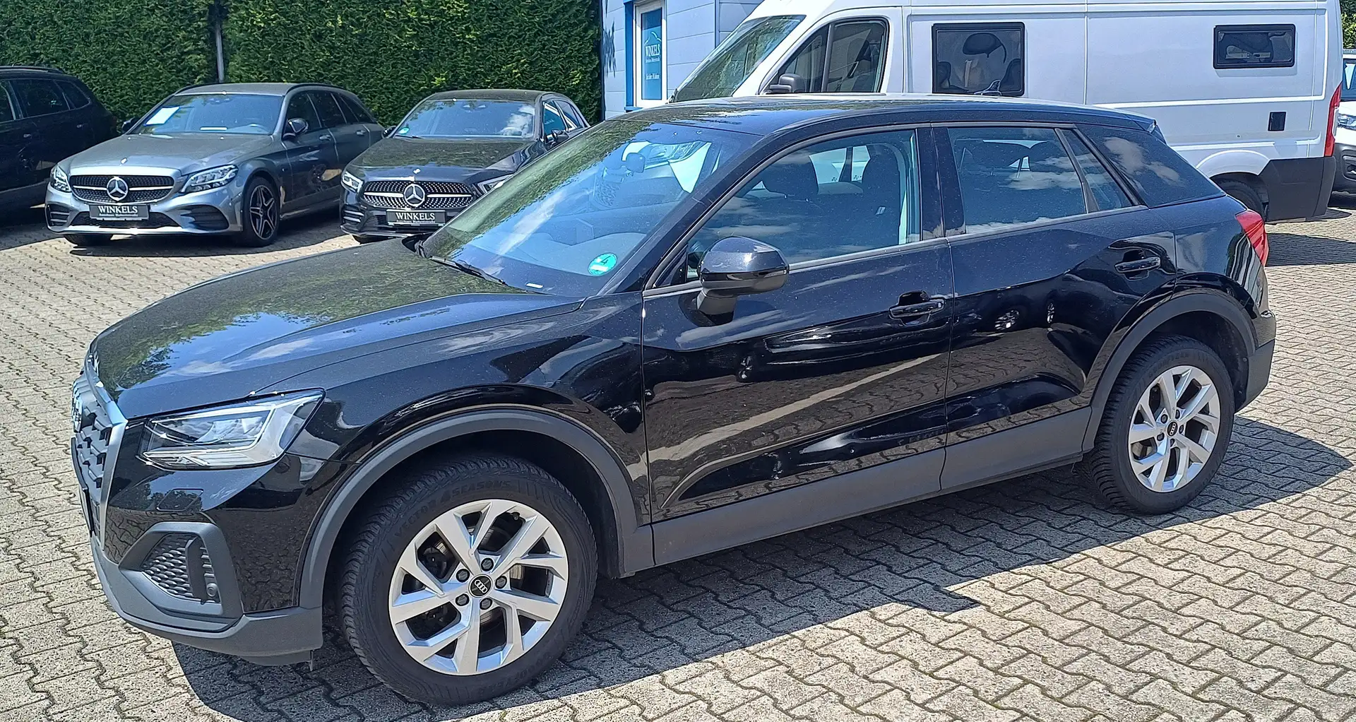 Audi Q2 30 TFSI-Klimaaut-Navi-Kamera-Sitzhzg-Alu-ACC-PDC Zwart - 1