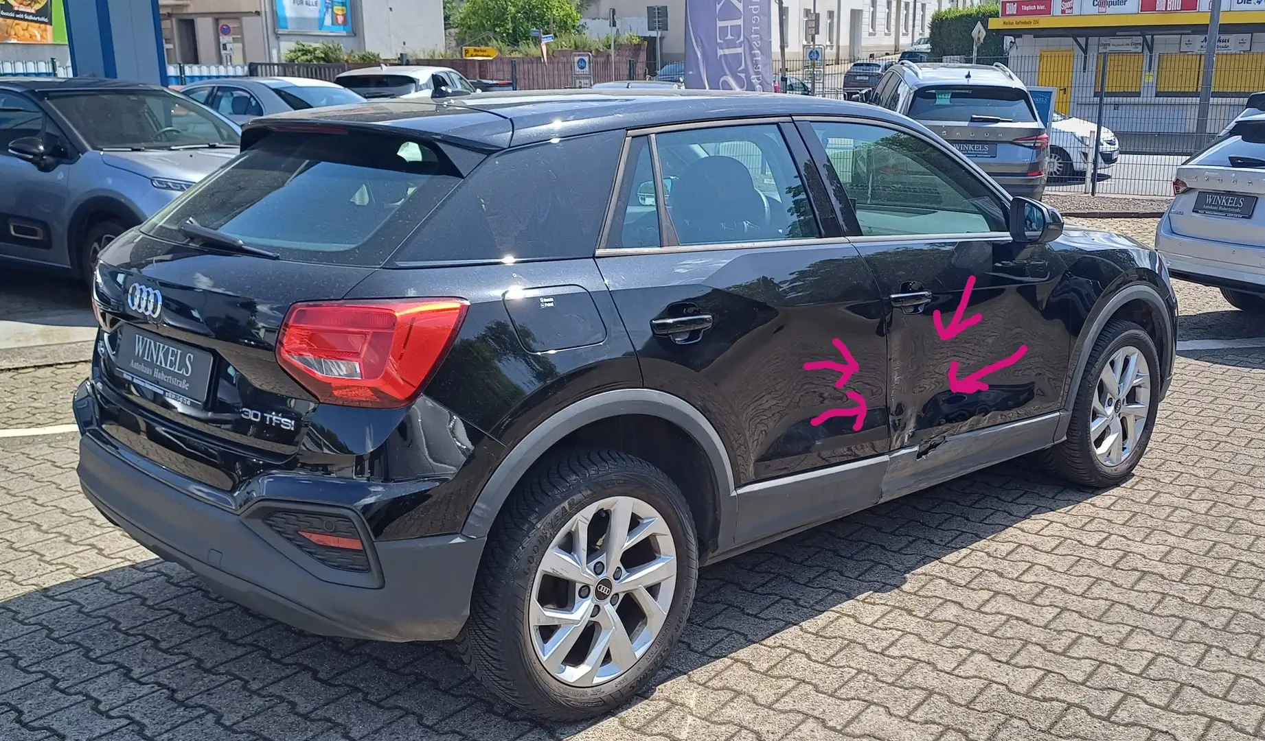 Audi Q2 30 TFSI-Klimaaut-Navi-Kamera-Sitzhzg-Alu-ACC-PDC Zwart - 2