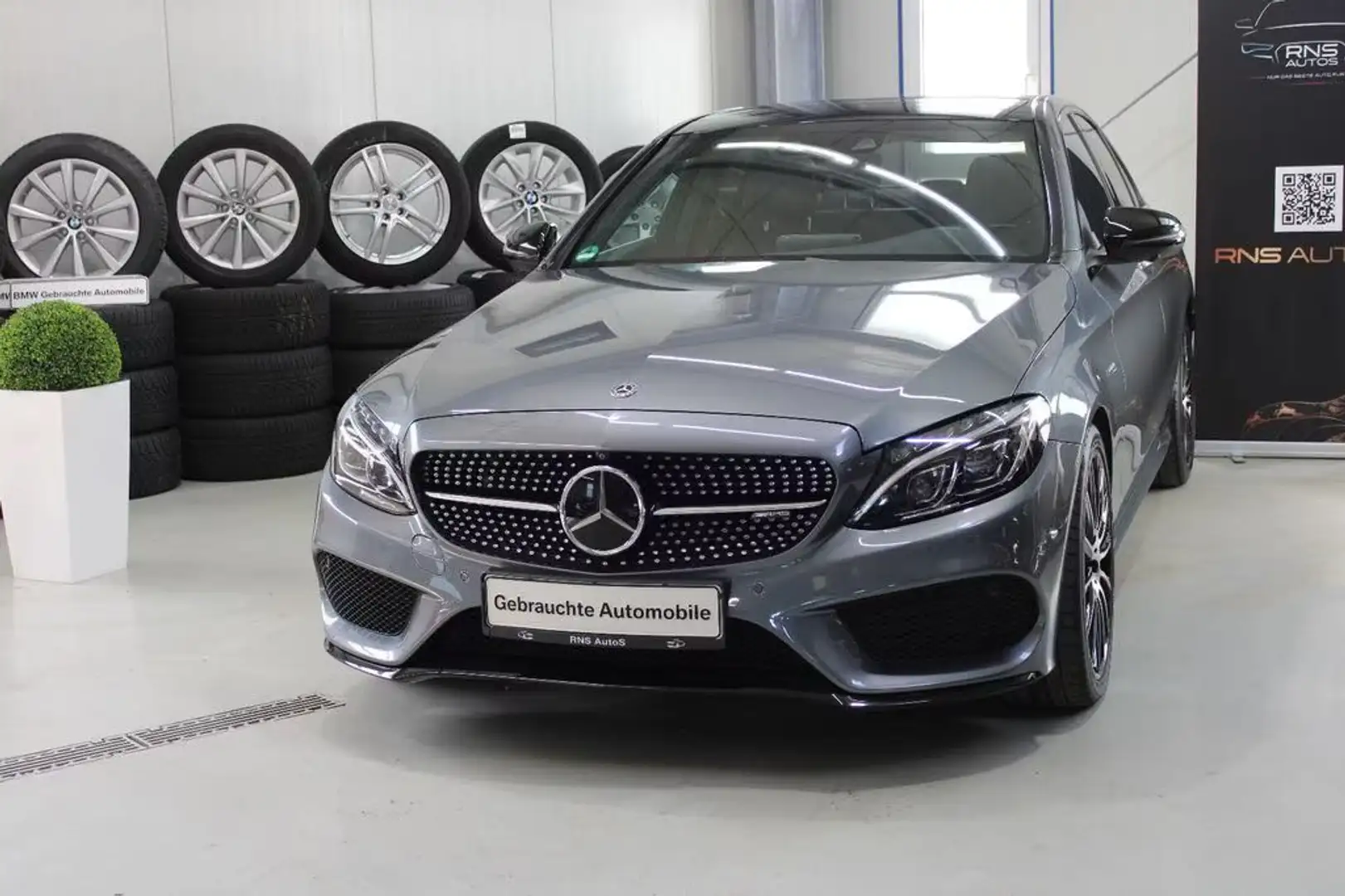Mercedes-Benz C 43 AMG Mercedes-AMG 4MATIC Autom.Head-Up Grigio - 1