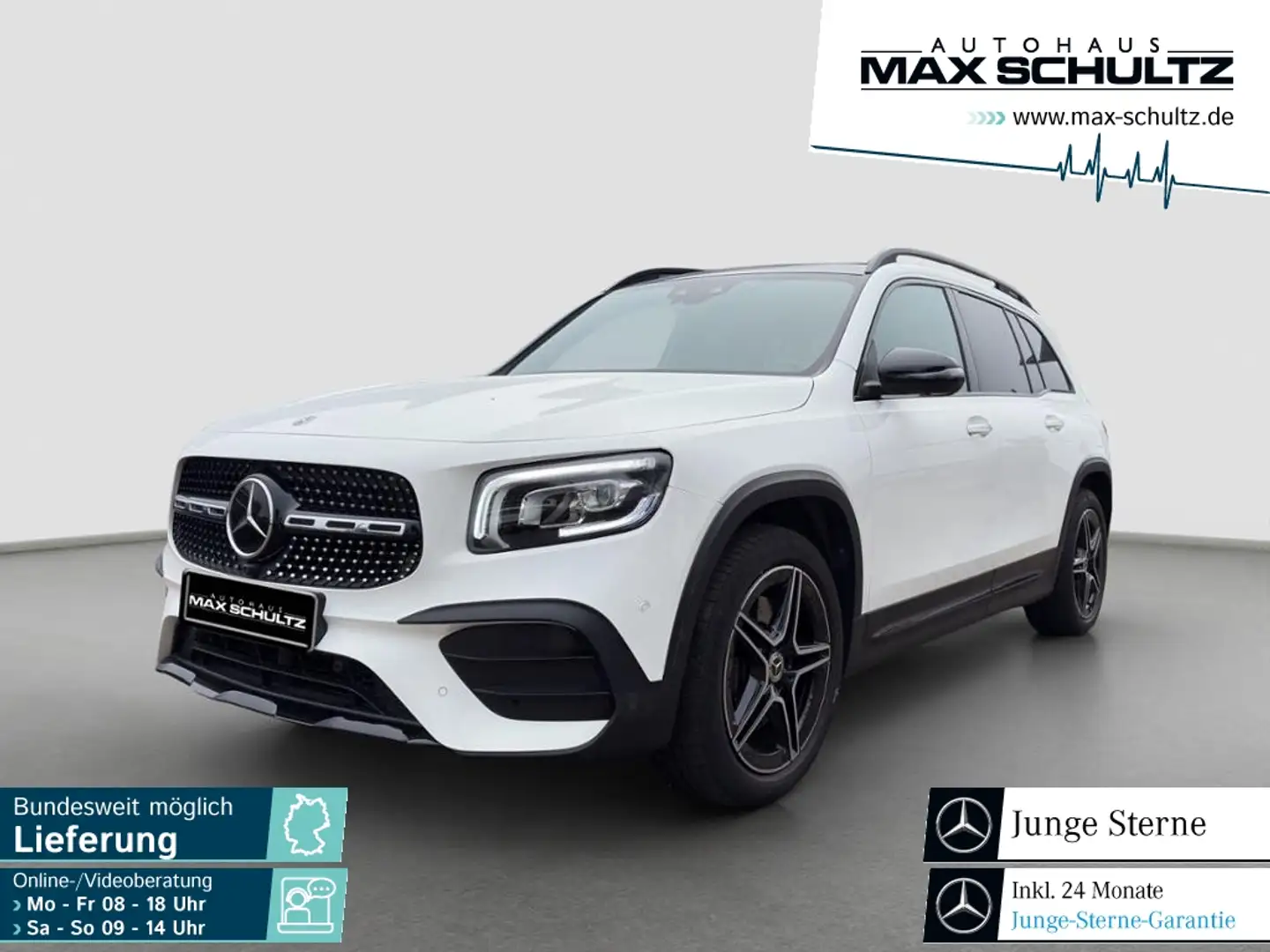 Mercedes-Benz GLB 250 4M AMG*NIGHT*PSD*BURMESTER*MEMORY*360° Blanco - 1
