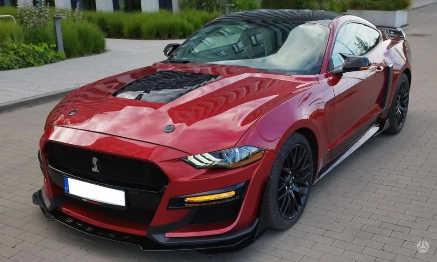 Ford Mustang Fastback 2.3 EcoBoost Aut. Mauve - 1