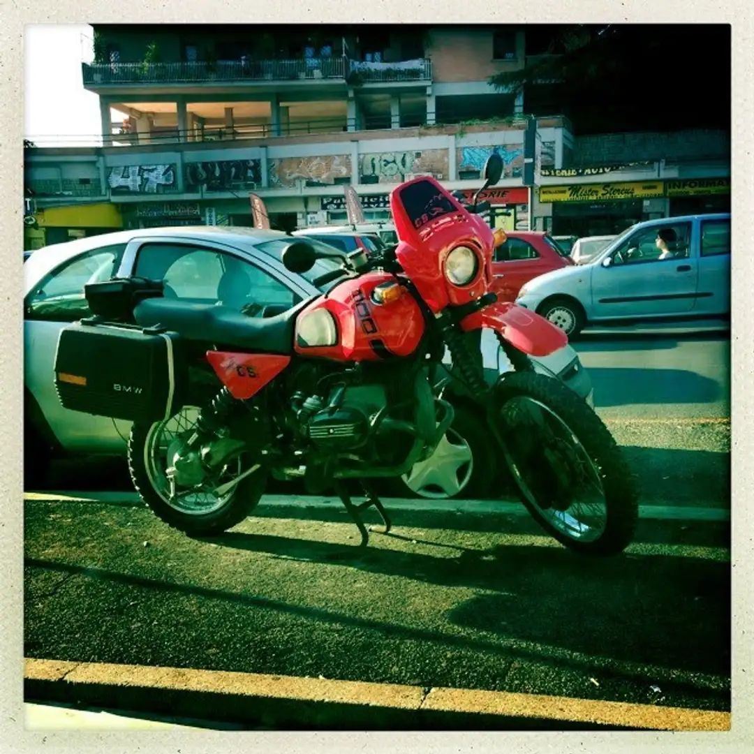 BMW R 80 GS Piros - 1