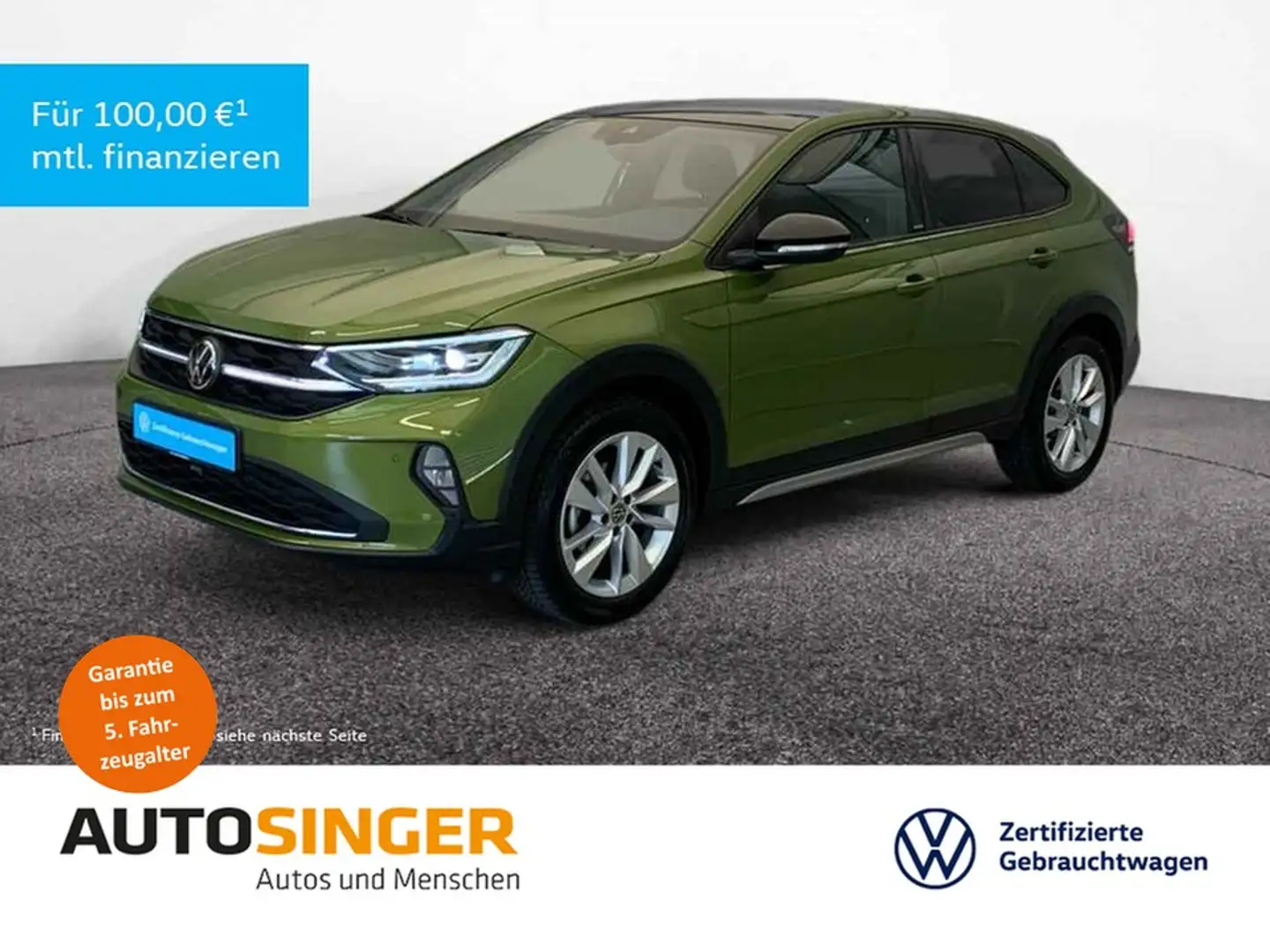 Volkswagen Taigo Move 1.0 TSI DSG *PANO*IQ-L*AHK*PDC*SHZ* Verde - 1