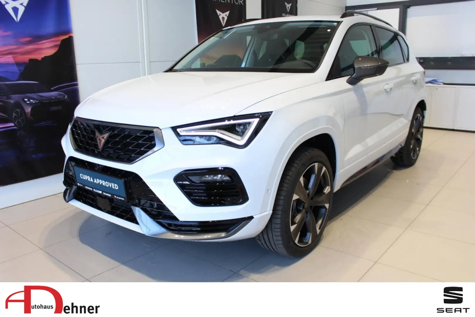 CUPRA Ateca 2.0 TSI 140 kw 7-Gang-DSG 4Drive Klima Navi Weiß - 1