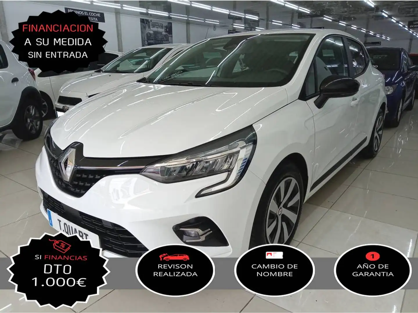 Renault Clio TCe Intens 67kW Weiß - 1
