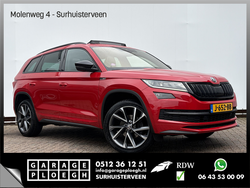 Skoda Kodiaq 1.5 TSI Sportline Carplay Stoelverw. Trekhaak Adap