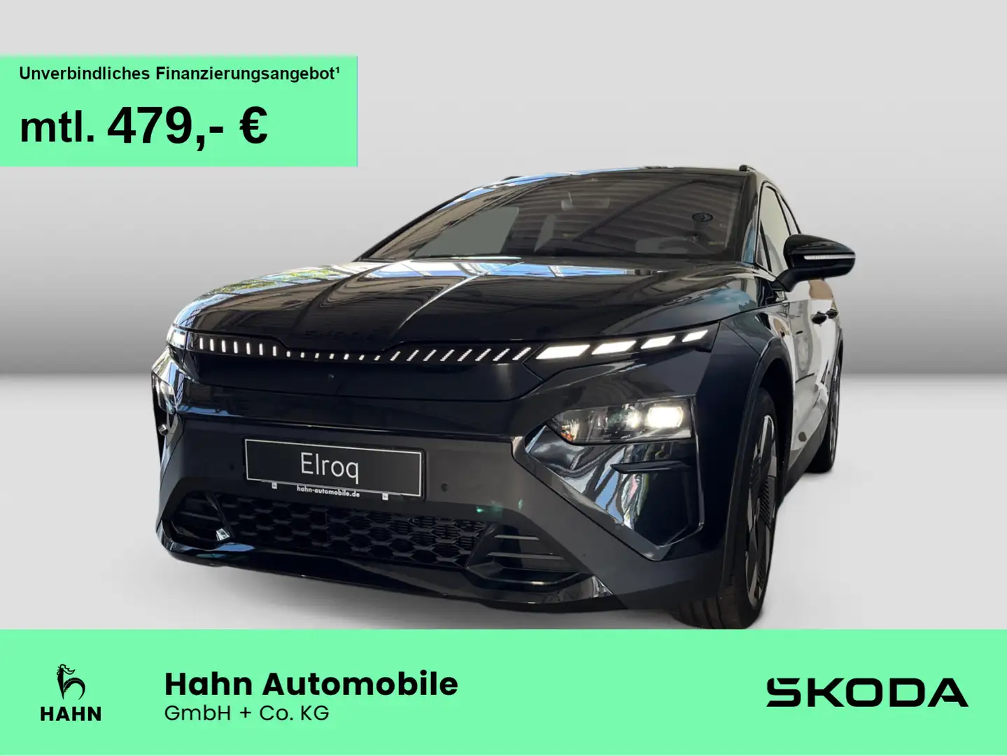 Skoda Elroq RS 4x4 AHK Wärmepumpe MAXX 21"Alu Schwarz - 1