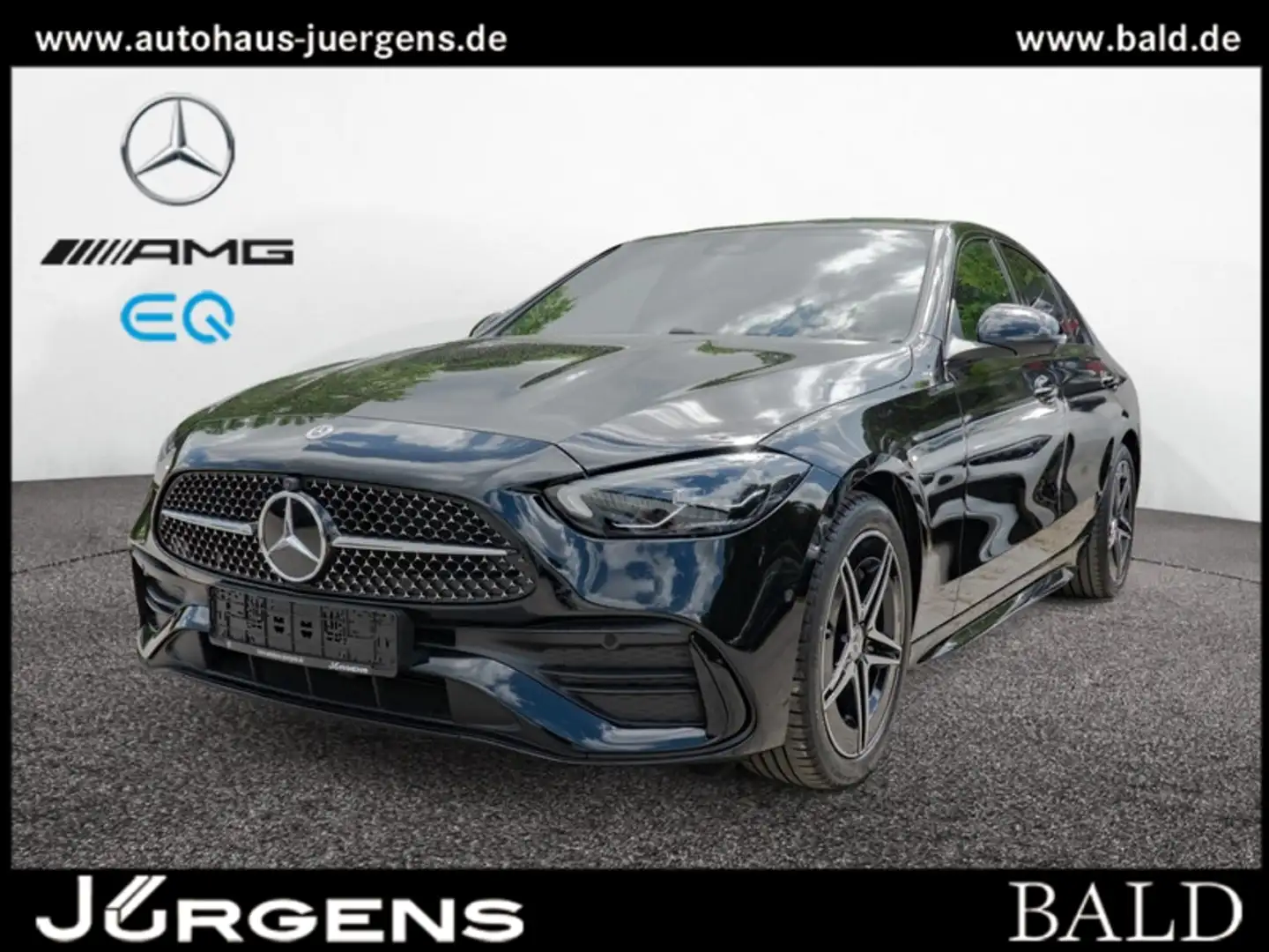 Mercedes-Benz C 180 AMG-Sport/LED/360/Night/Totw/Distr/Ambi/18 Negru - 1
