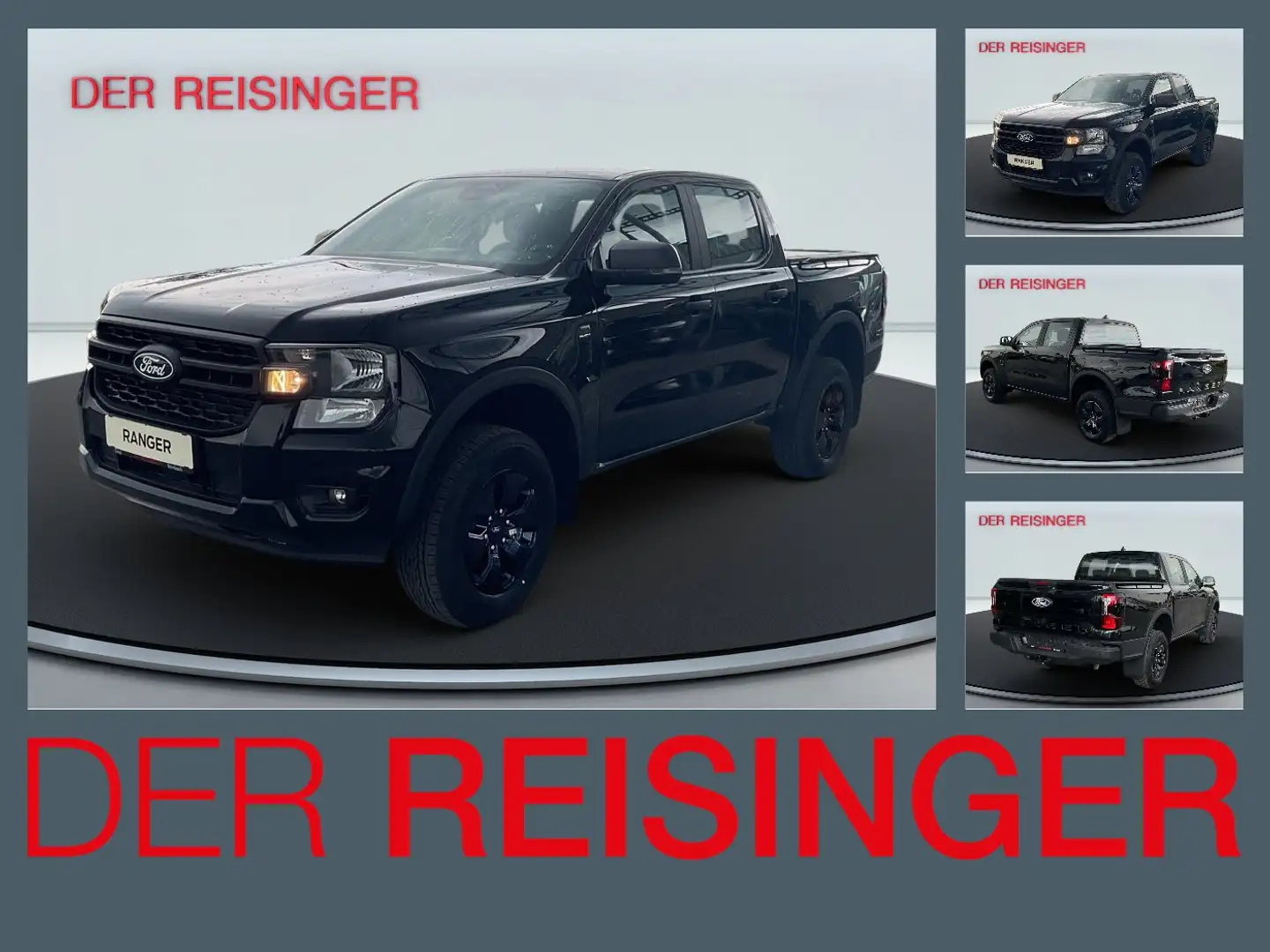Ford Ranger DK 4WD XLT PHEV Schwarz - 1