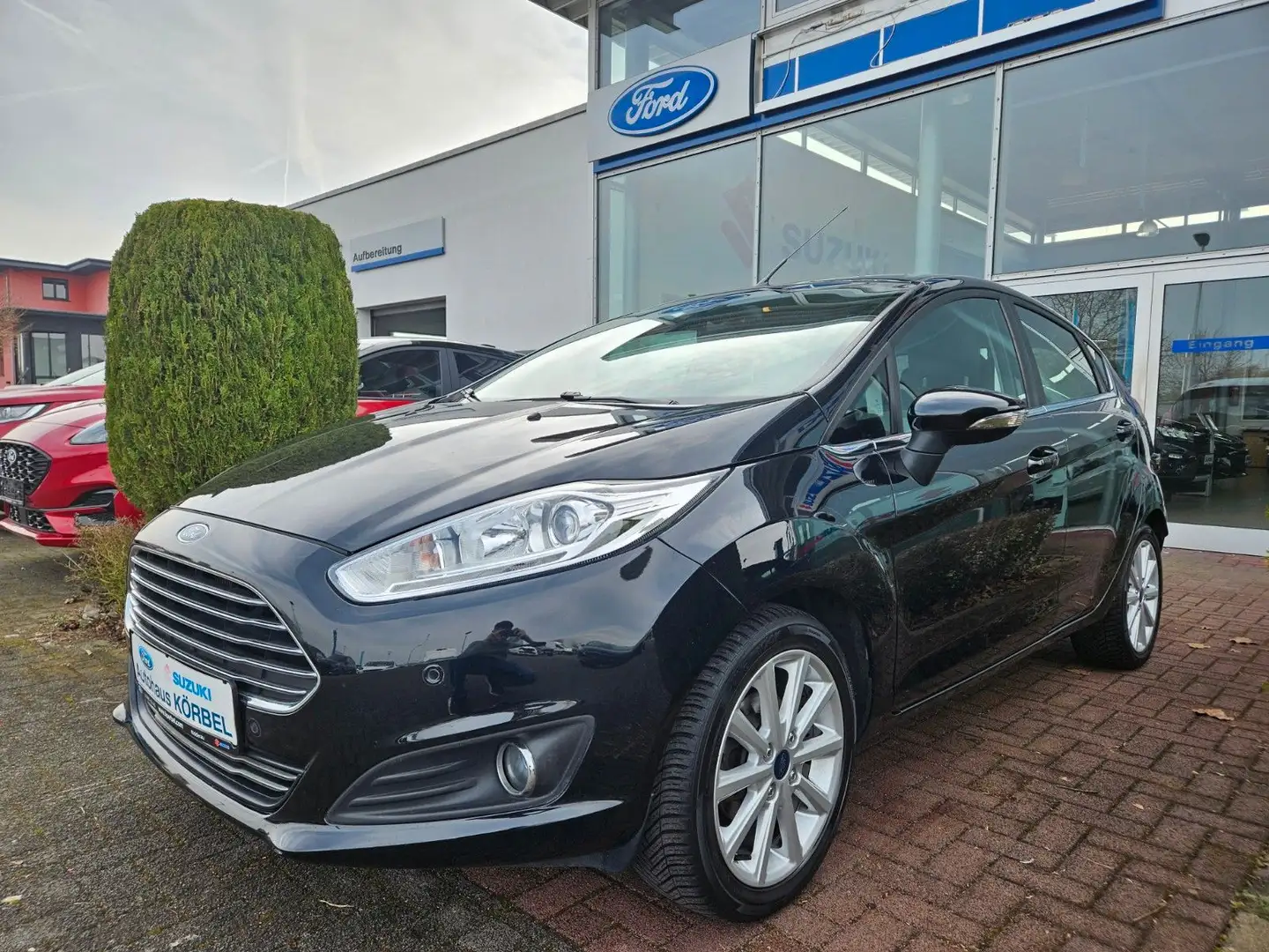 Ford Fiesta Titanium PowerShift*WinterP*EasyDriverP* Noir - 1