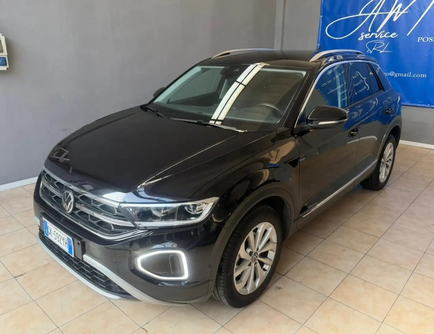 Volkswagen T-Roc T-Roc 1.0 tsi Style 110cv Schwarz - 2