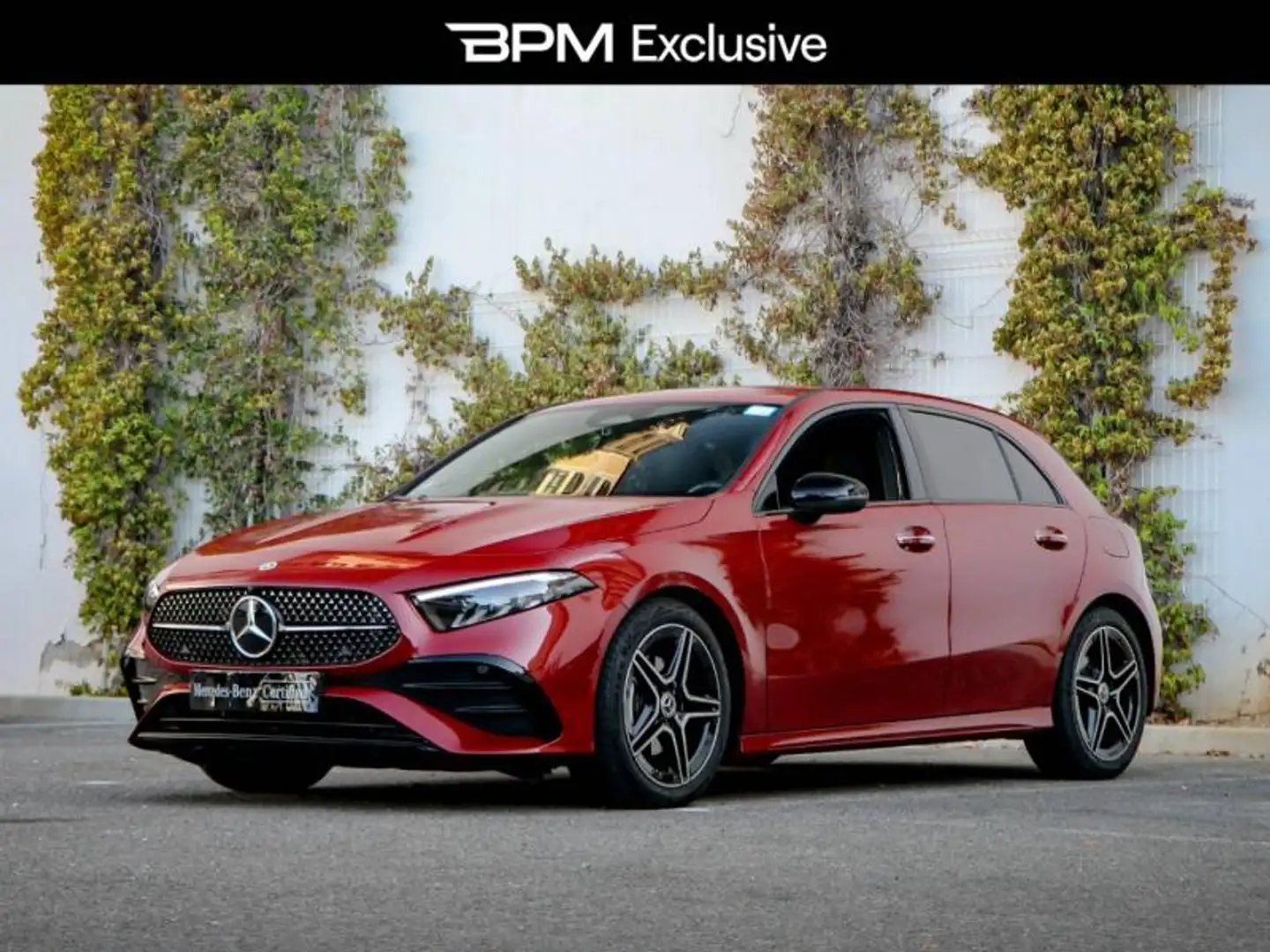 Mercedes-Benz A 180 180 136ch AMG Line 7G-DCT Rouge - 1