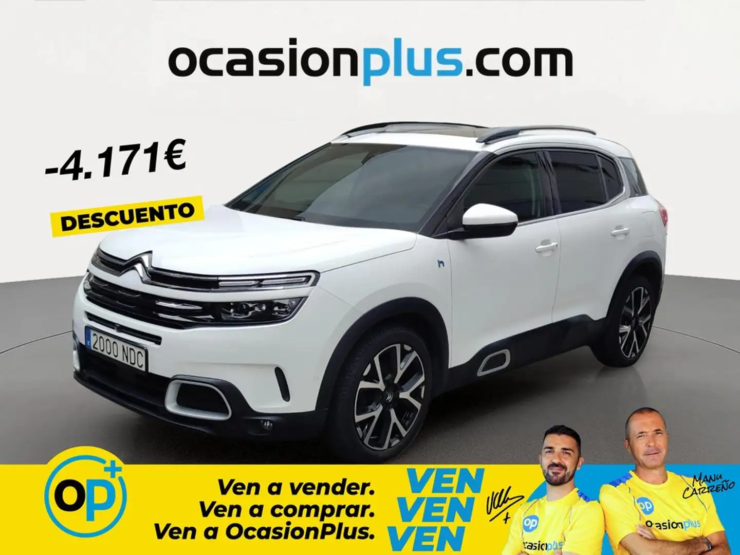 Citroen C5 Aircross Hybrid Shine Pack EAT8 225 Blanco - 1