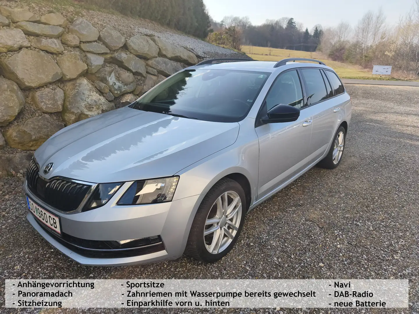 Skoda Octavia 1,6 TDI Style, Anhängevorr., Panodach Silber - 1