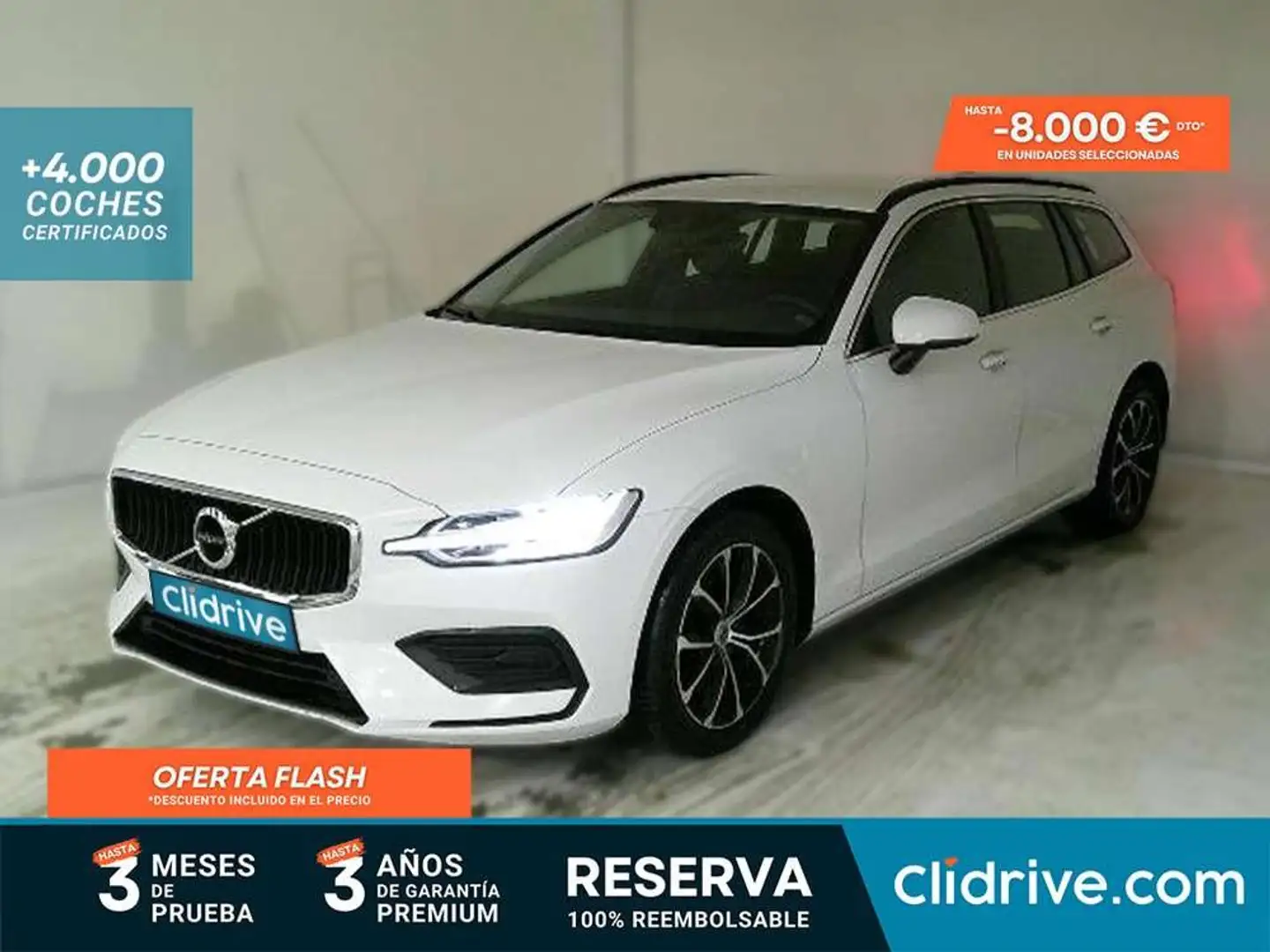 Volvo V60 D4 Momentum Pro Aut. Blanco - 1