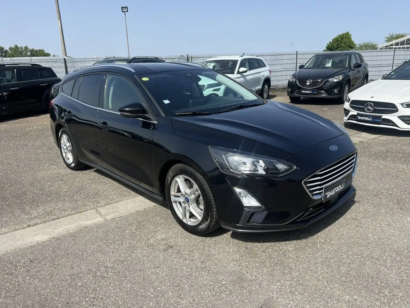 Ford Focus 1.5 EcoBlue 120ch Titanium BVA GPS Entretien a jou Noir - 2