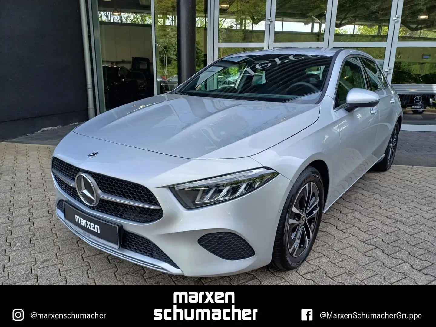 Mercedes-Benz A 180 A 180 Progressive Advanced 7G+Volldig+LED+Kamera Silber - 1