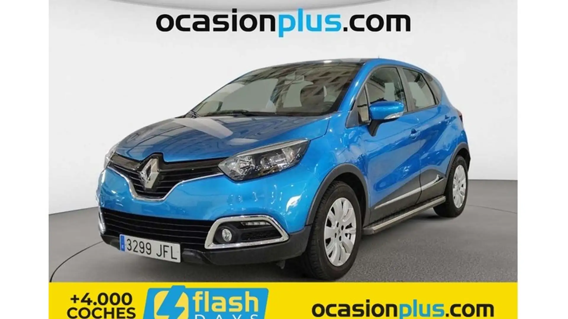 Renault Captur 1.5dCi eco2 Energy Intens 90 Blauw - 1