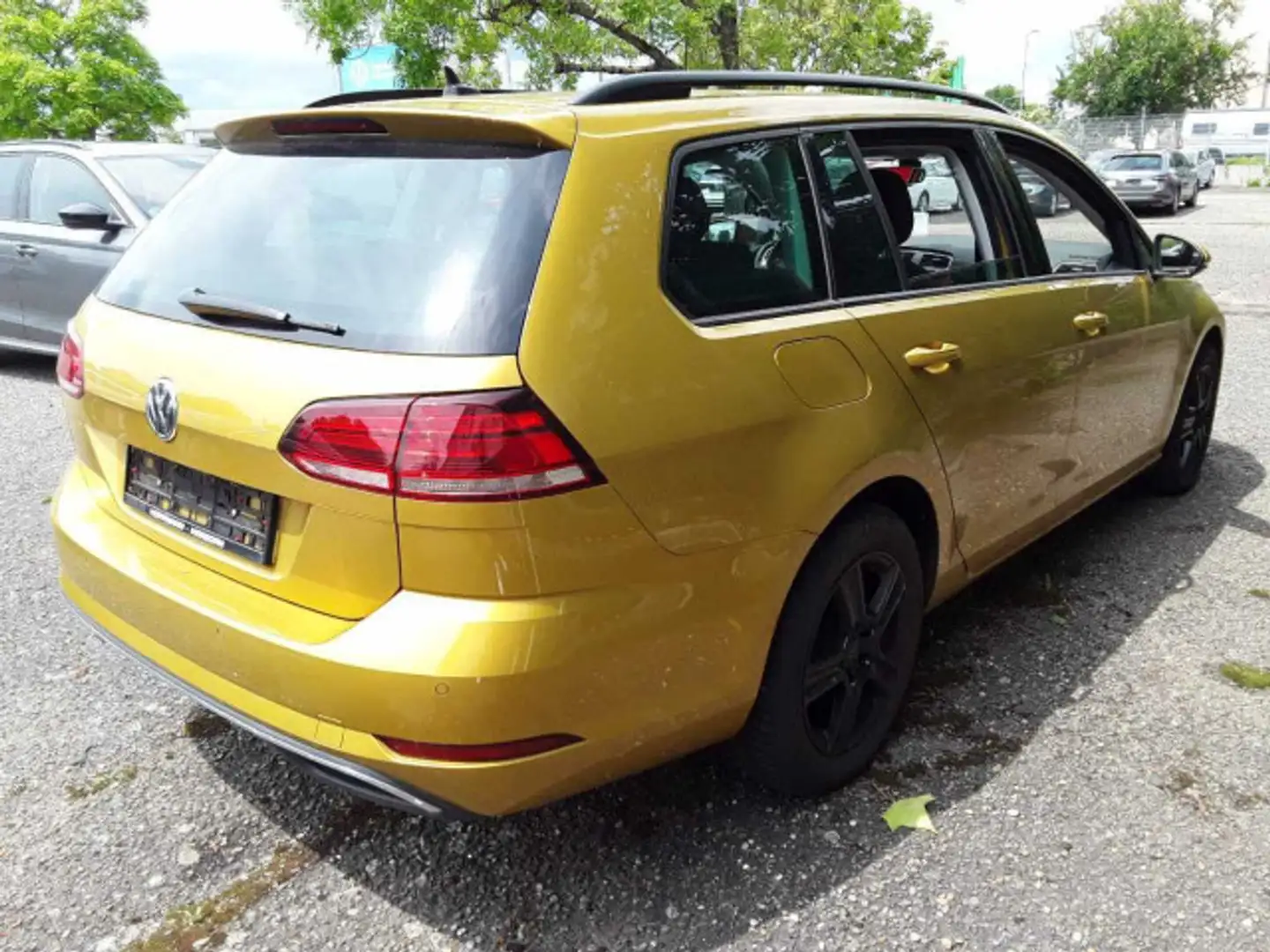 Volkswagen Golf Variant 1.6 TDI Comfortline ACC+Navi+Standh Gelb - 2