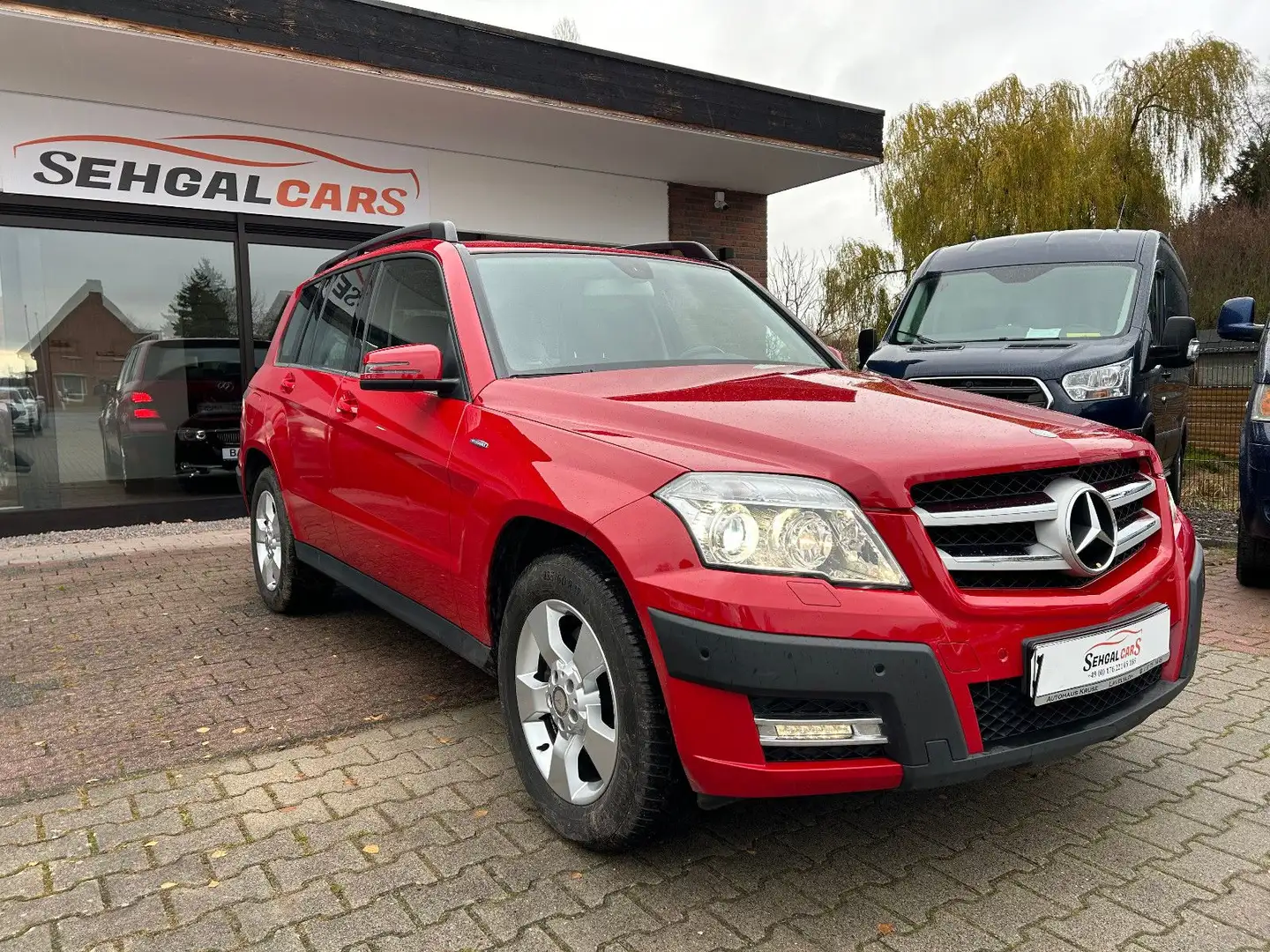 Mercedes-Benz GLK 200 CDI BlueEfficiency*Klima*Navi*AHK* Rouge - 1