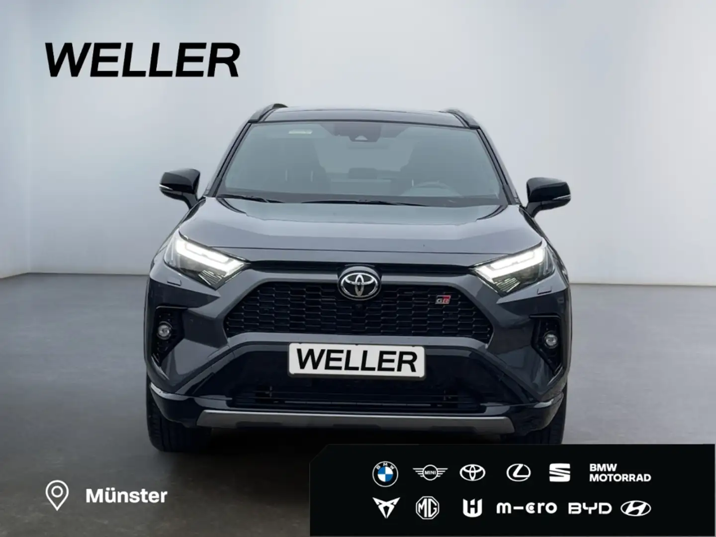 Toyota RAV 4 2.5 4x4 Hybrid GR SPORT *Pano*360°*JBL*ACC* Gris - 2