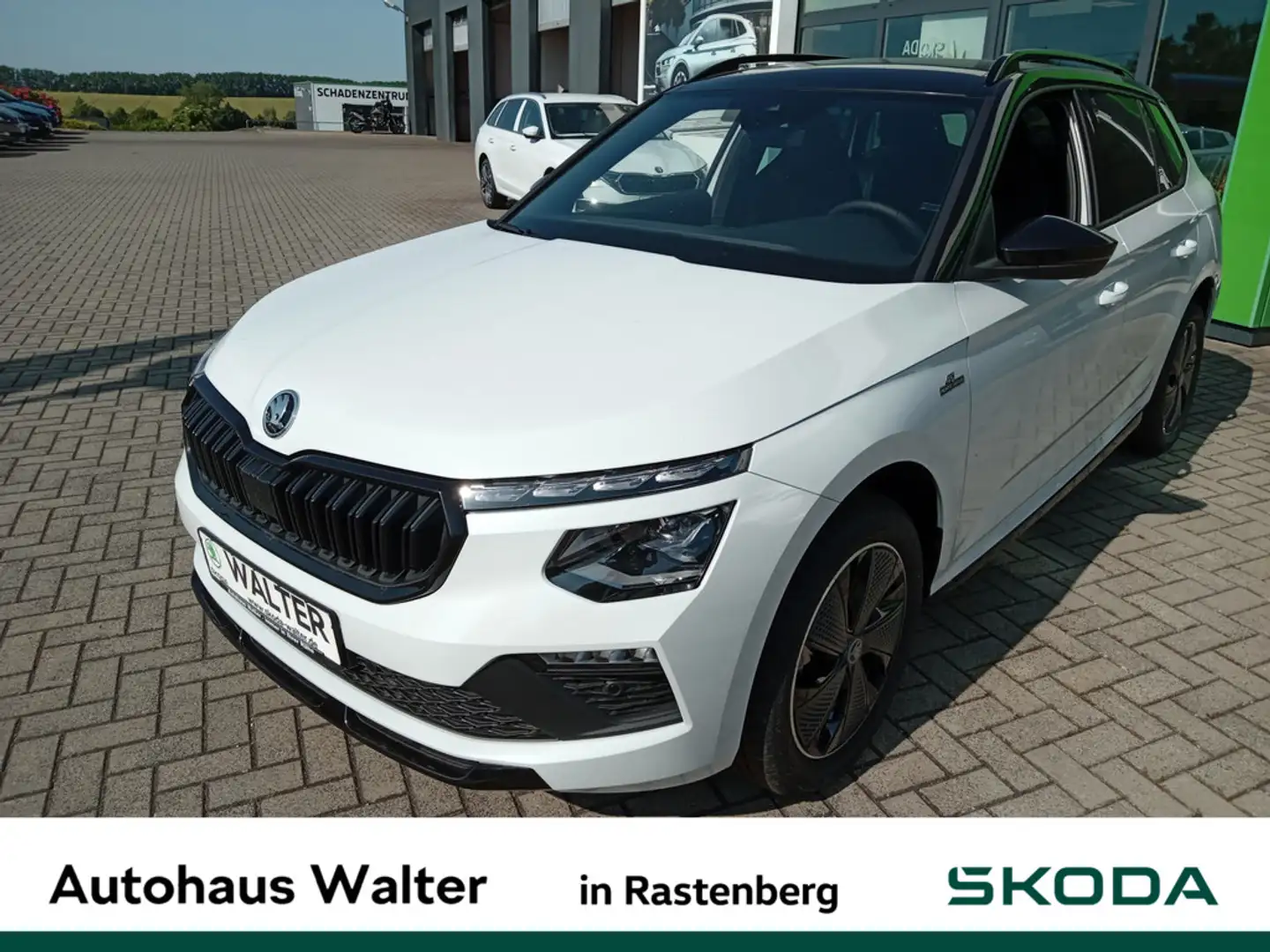 Skoda Kamiq 1.0 TSI Monte Carlo Weiß - 1