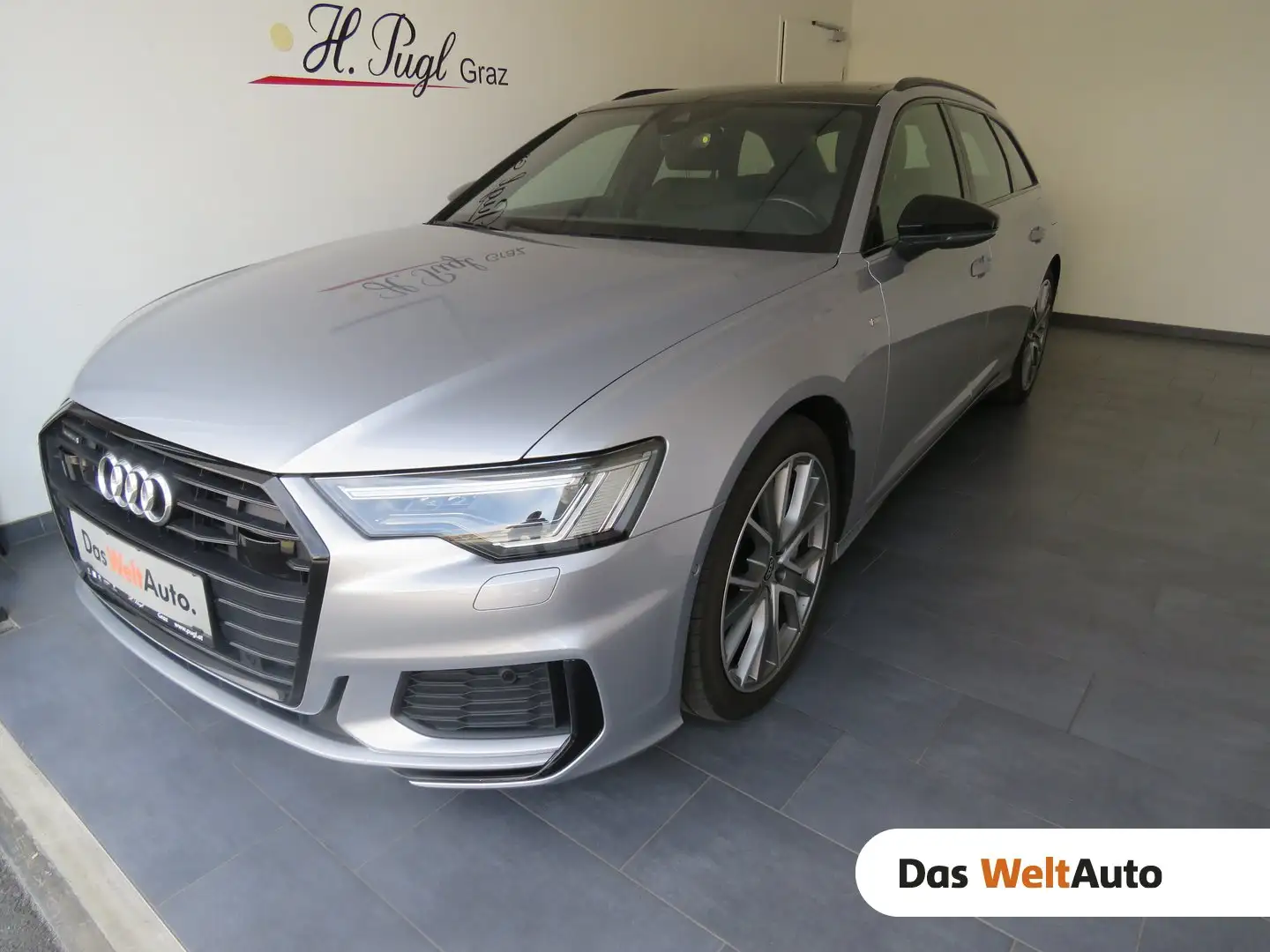 Audi A6 50 TFSI e quattro S line Silber - 1