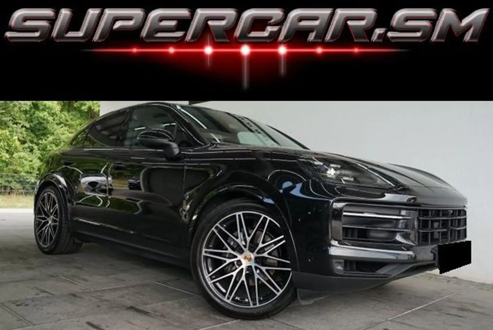 Porsche Cayenne COUPE BOSE 22 DISPLAY PASSEGGERO ACC Noir - 1