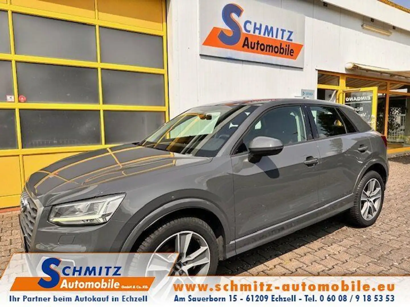 Audi Q2 1.4TFSI sport Navi/LED/AHK/SHZ/18"/1.Hand Gris - 1