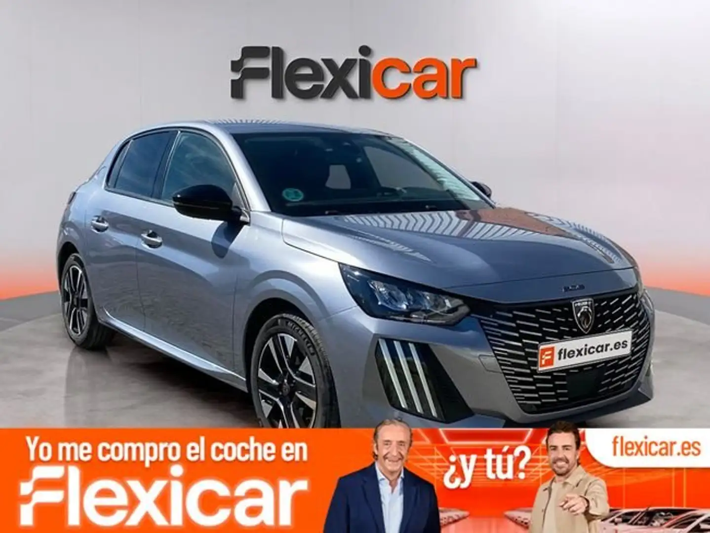 Peugeot 208 Allure Gasolina 100 S&S 6 Vel. MAN Gris - 1