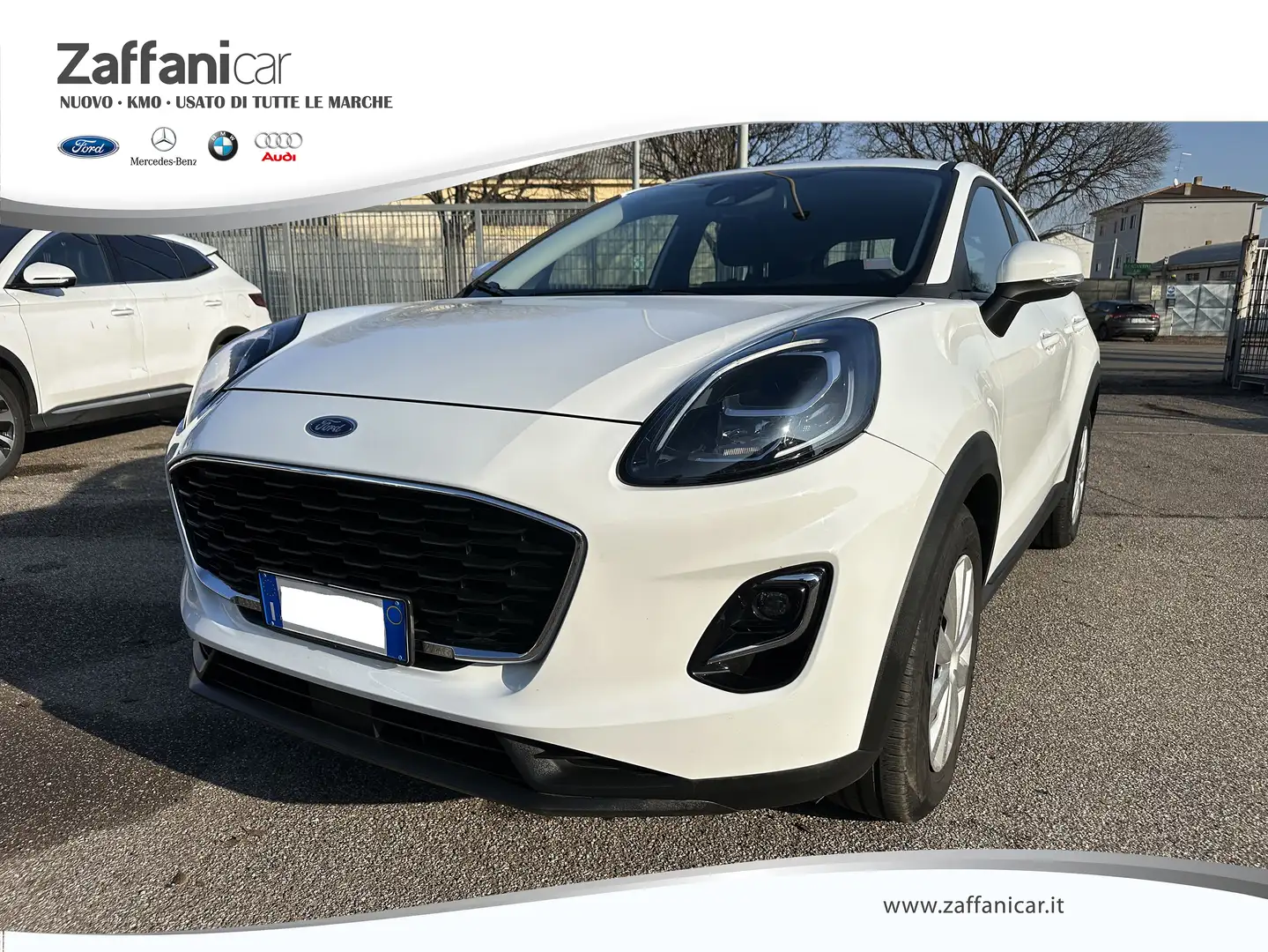 Ford Puma 1.0 EcoBoost Connect Blanc - 1