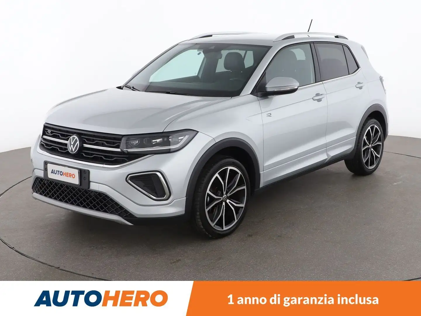 Volkswagen T-Cross 1.0 TSI R-Line Plus Argento - 1