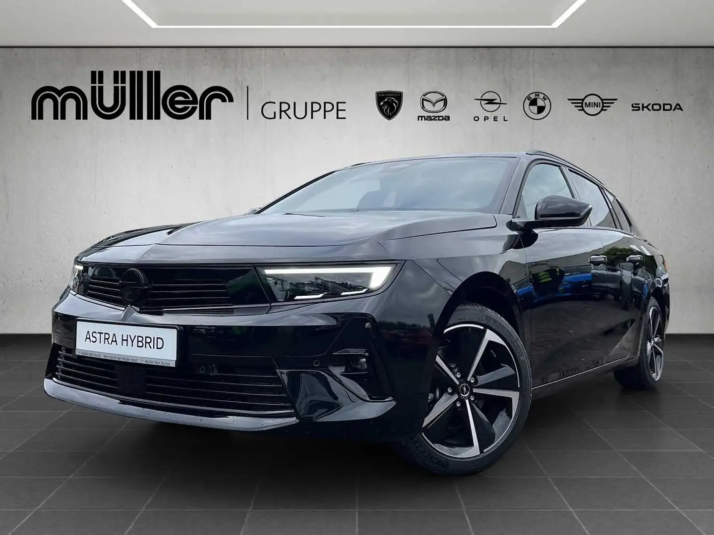 Opel Astra Sports Tourer GS 1.2 Turbo Hybrid 48V Schwarz - 1