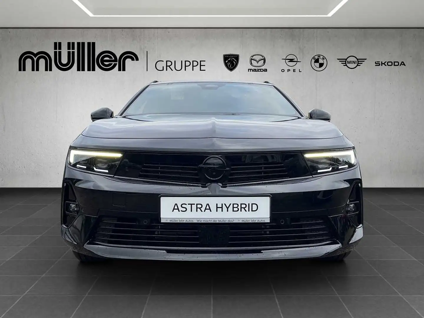 Opel Astra Sports Tourer GS 1.2 Turbo Hybrid 48V Schwarz - 2